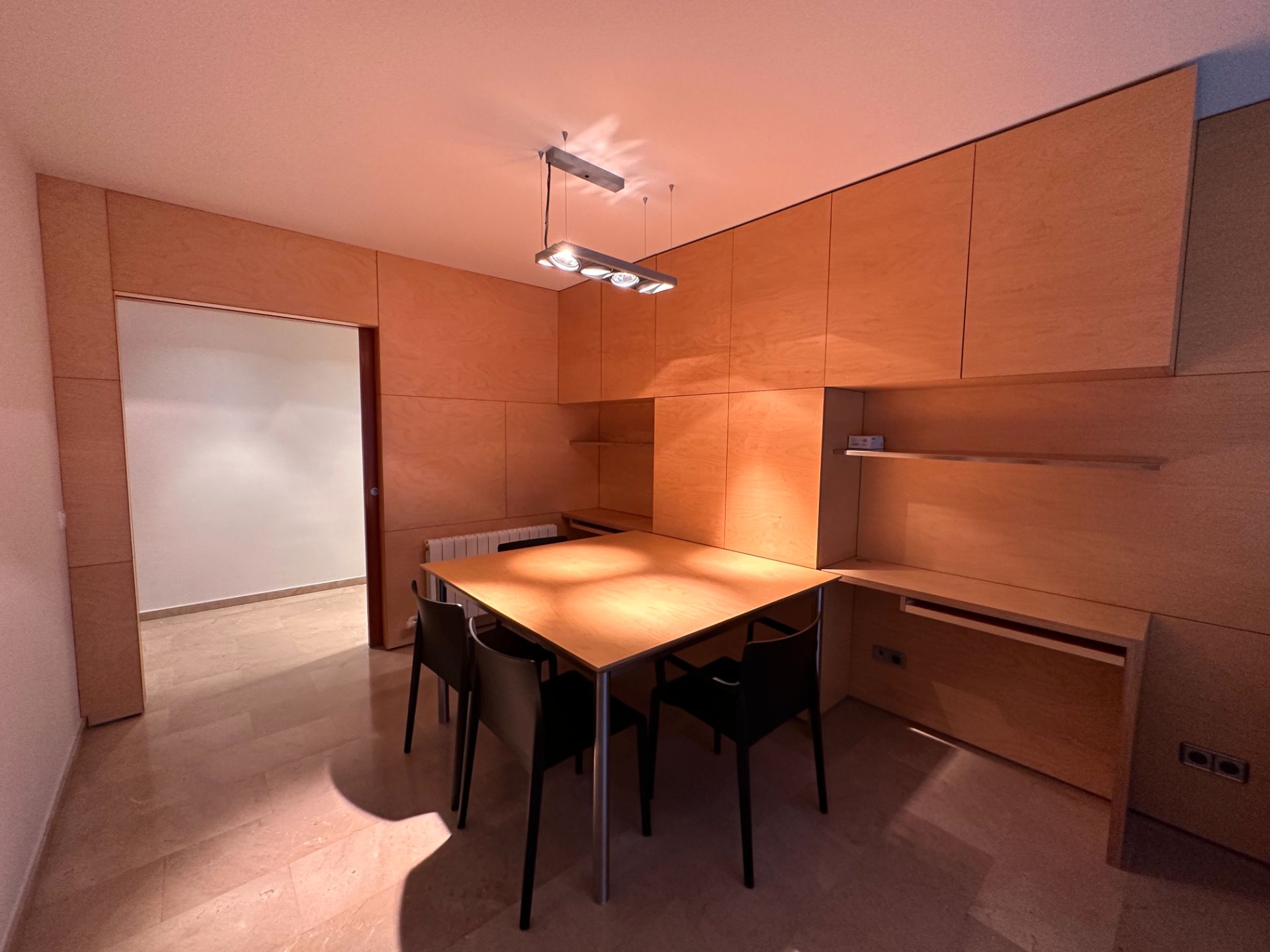 Kitchen of Flat to rent in Girona Capital  with Heating, Furnished and Oven