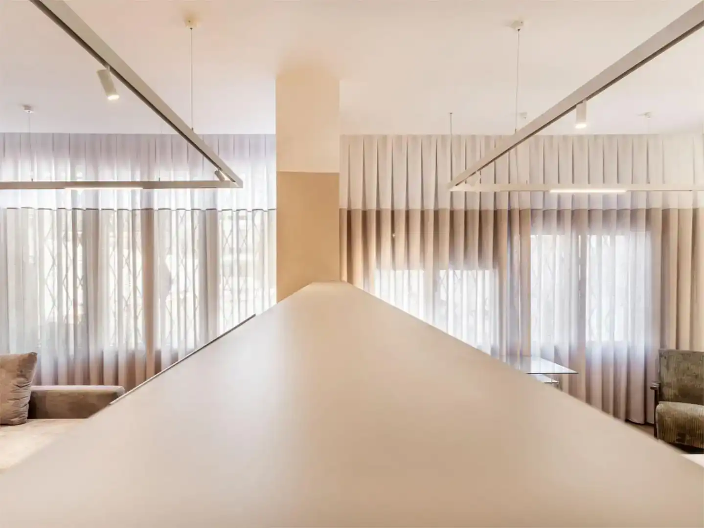 Comedor de Piso de alquiler en Valencia con Aire acondicionado, Jardín privado y Amueblado