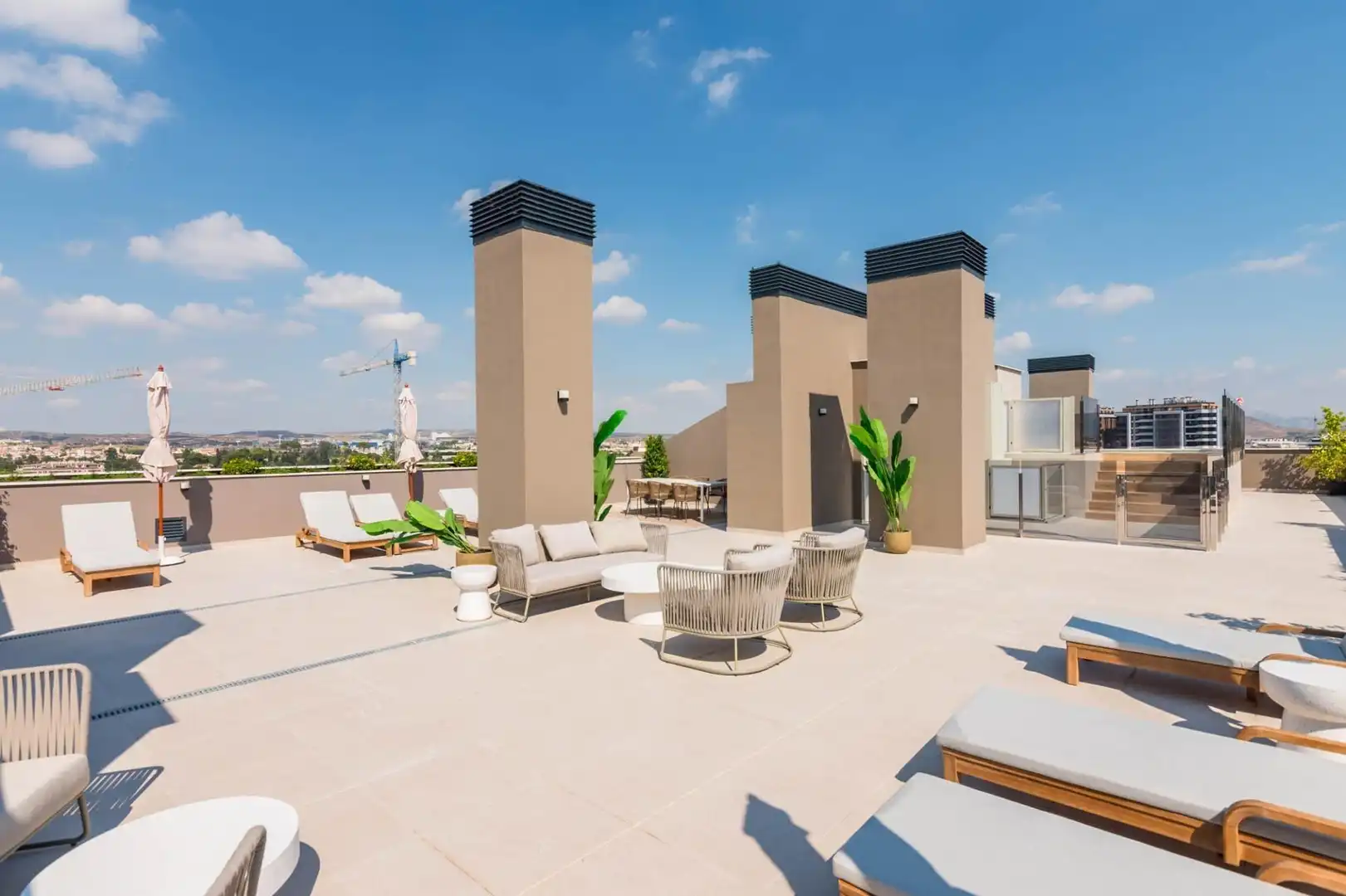 Terrace of Flat for sale in Murcia  with Air Conditioner, Heating and Private garden
