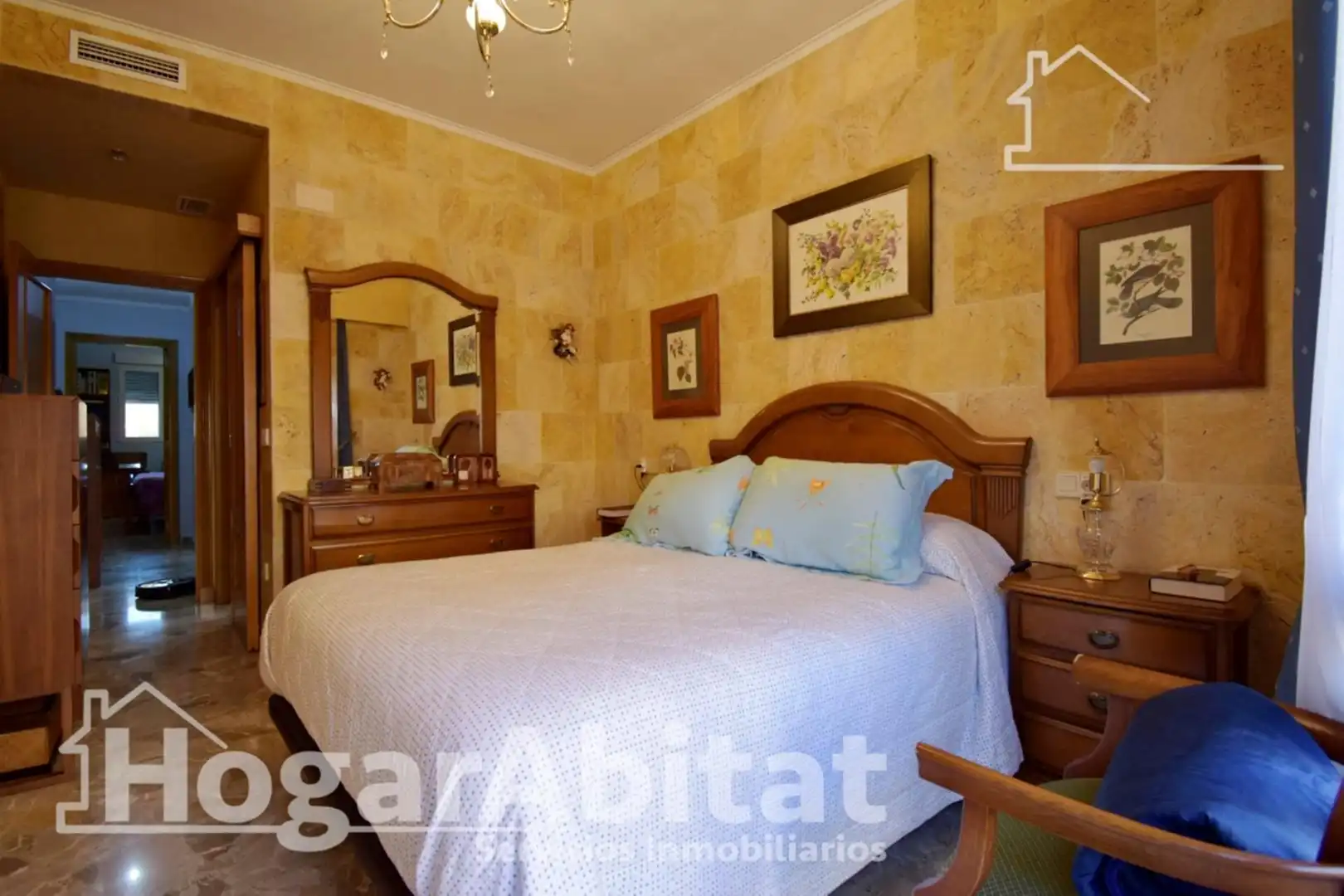Bedroom of Flat for sale in Dénia  with Air Conditioner, Heating and Terrace