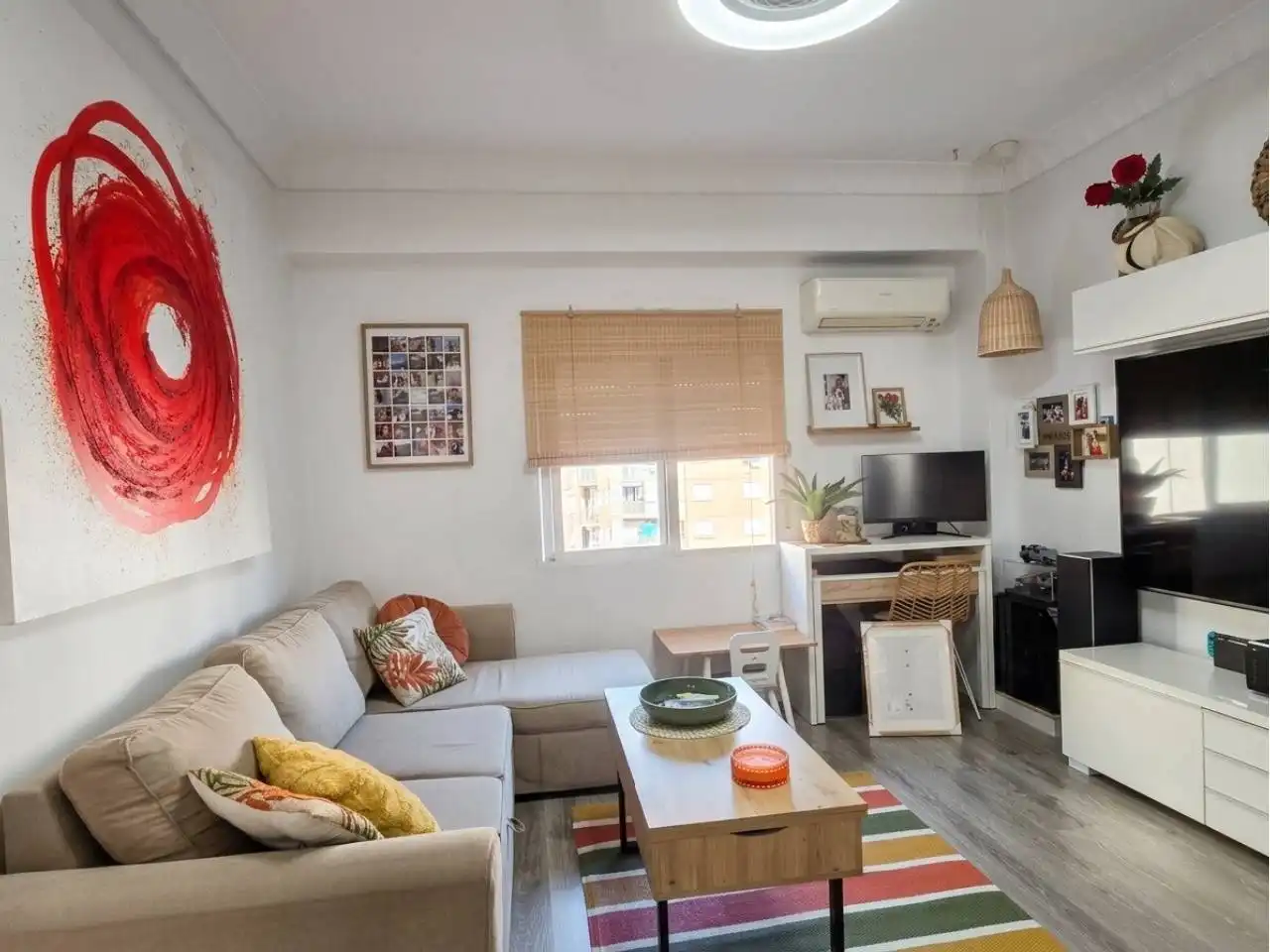 Sala de estar de Ático en venta en Valencia con Aire acondicionado, Calefacción y Terraza