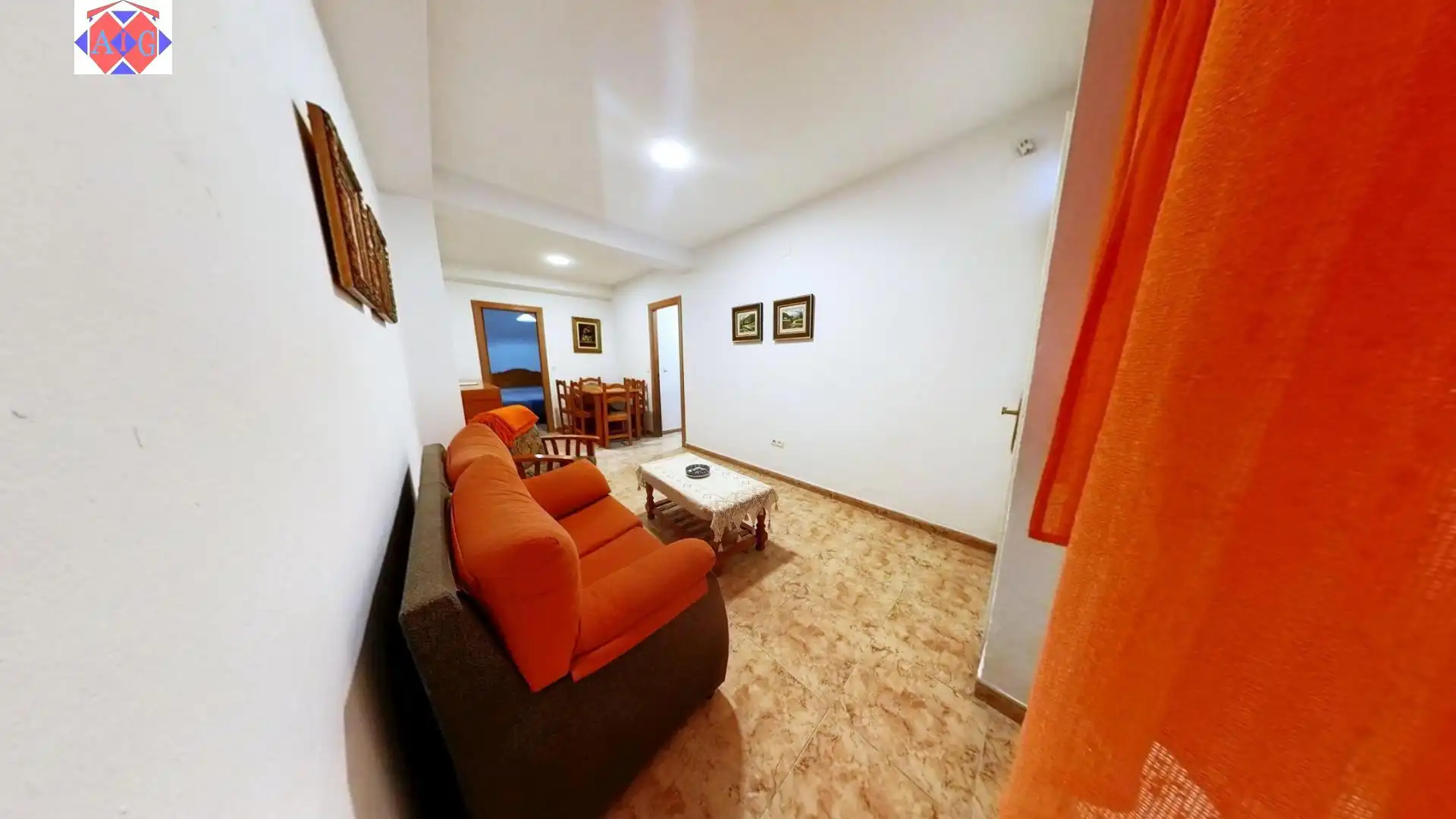 Living room of Flat for sale in Gualchos  with Furnished