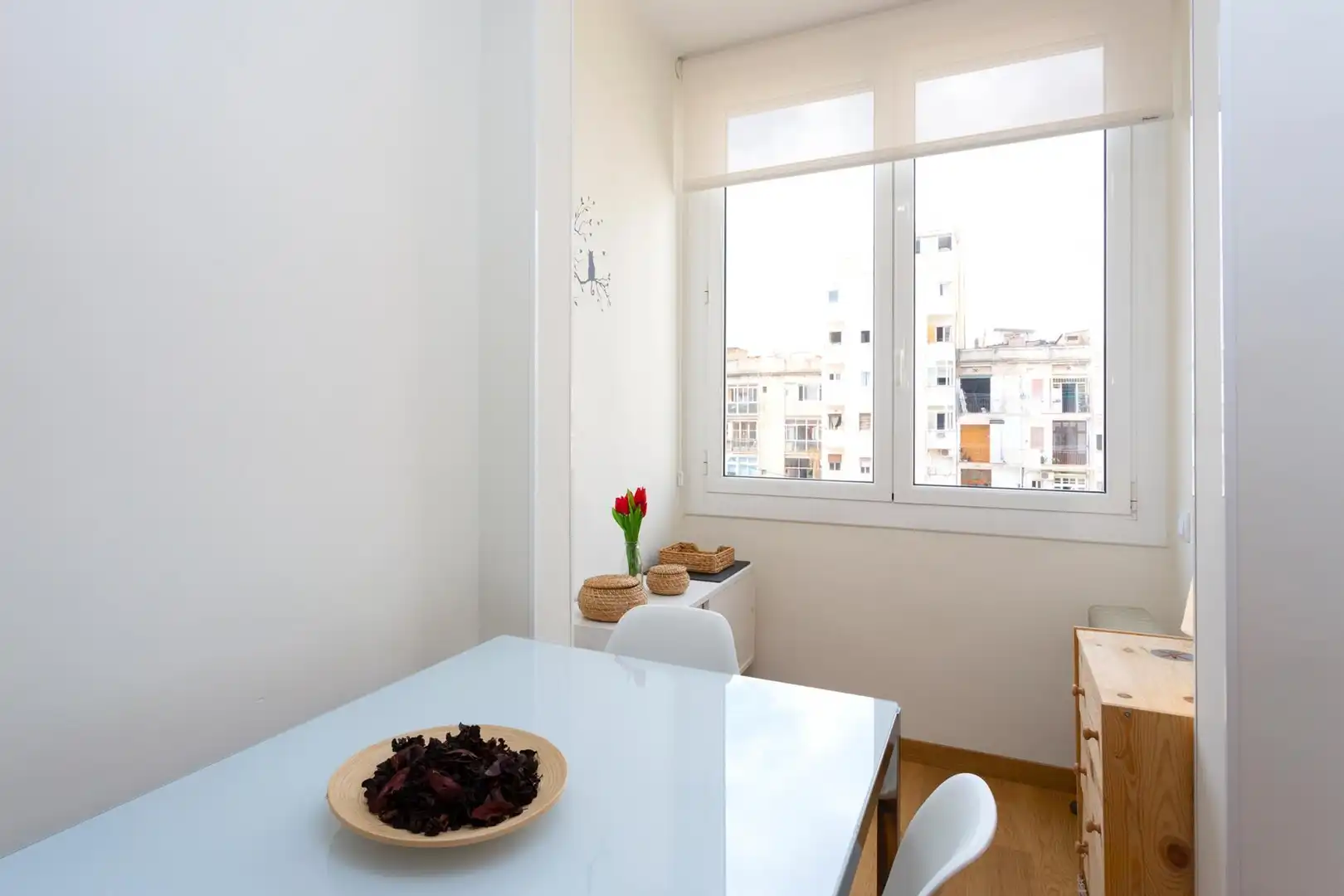 Dining room of Flat for sale in Barcelona  with Air Conditioner, Heating and Parquet flooring