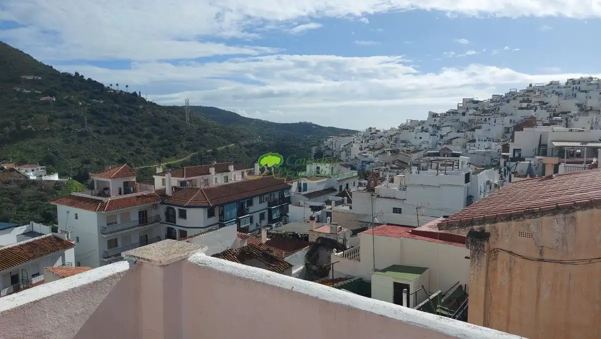 Vista exterior de Casa o chalet en venta en Torrox con Terraza