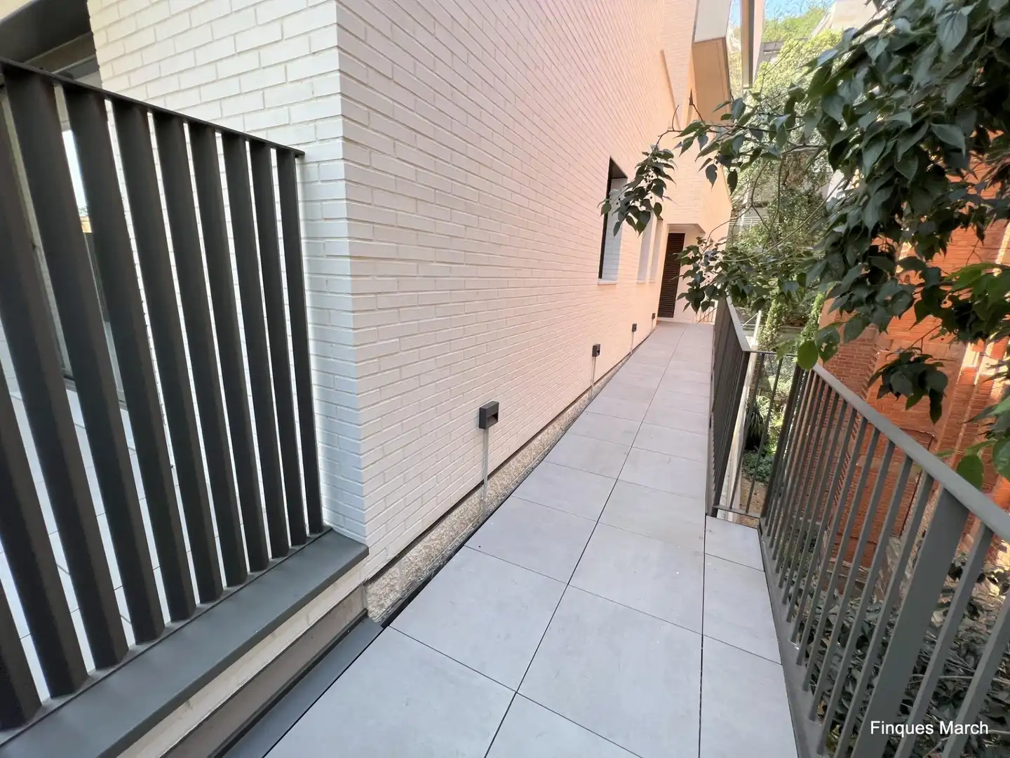 Terraza de Piso de alquiler en Barcelona con Aire acondicionado, Calefacción y Parquet