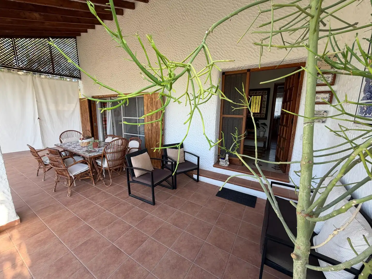 Terraza de Casa o chalet en venta en Náquera con Aire acondicionado, Jardín privado y Terraza