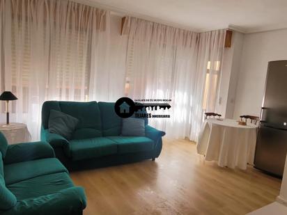 Living room of Apartment for sale in  Albacete Capital  with Terrace and Balcony