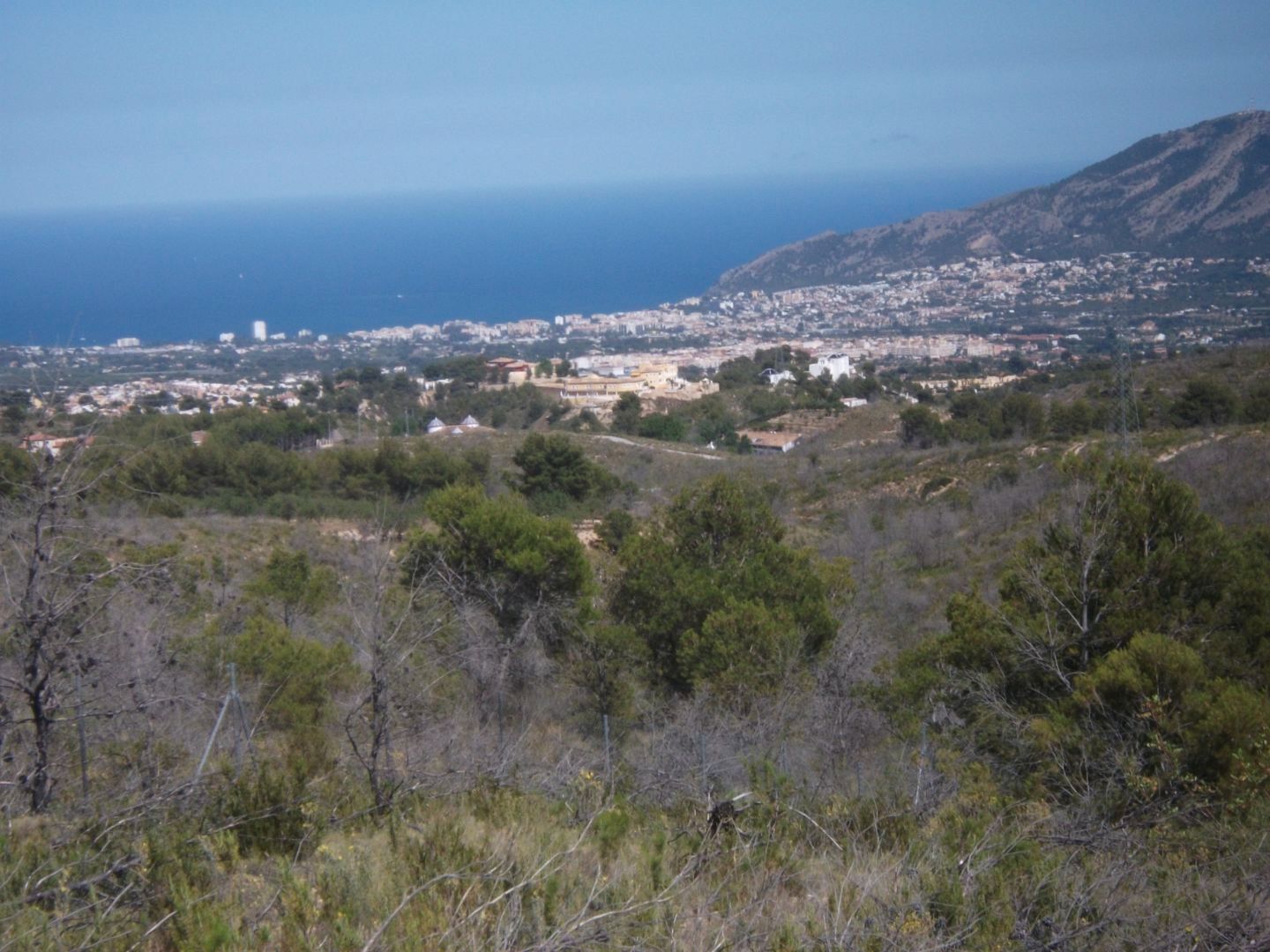 Vista exterior de Terreno en venta en La Nucia
