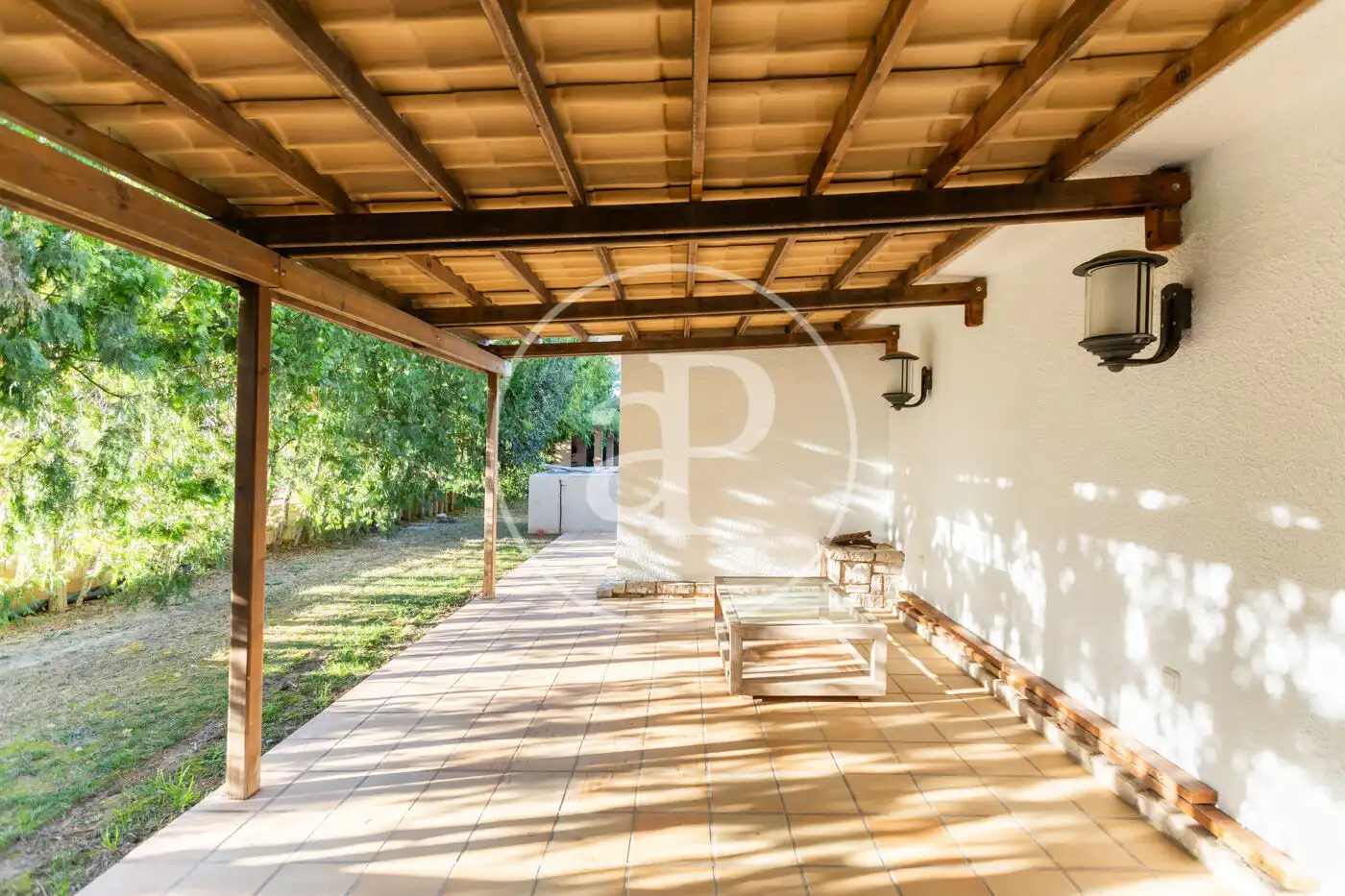 Terrassa de Casa o xalet en venda en Chiva amb Aire condicionat, Calefacció i Jardí privat