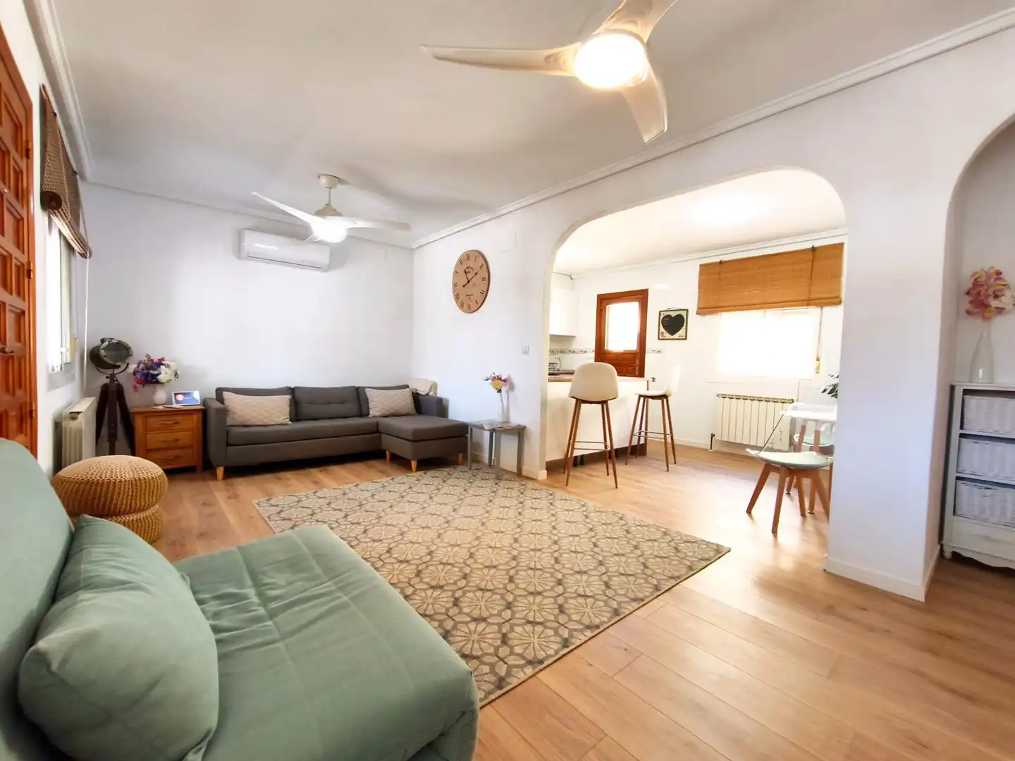 Sala de estar de Casa o chalet en venta en Mazarrón con Aire acondicionado, Calefacción y Terraza