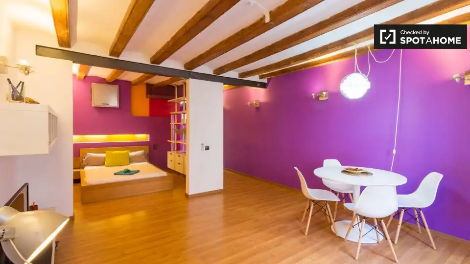Flat with terrace to rent in Ciutat Vella, imagen 4