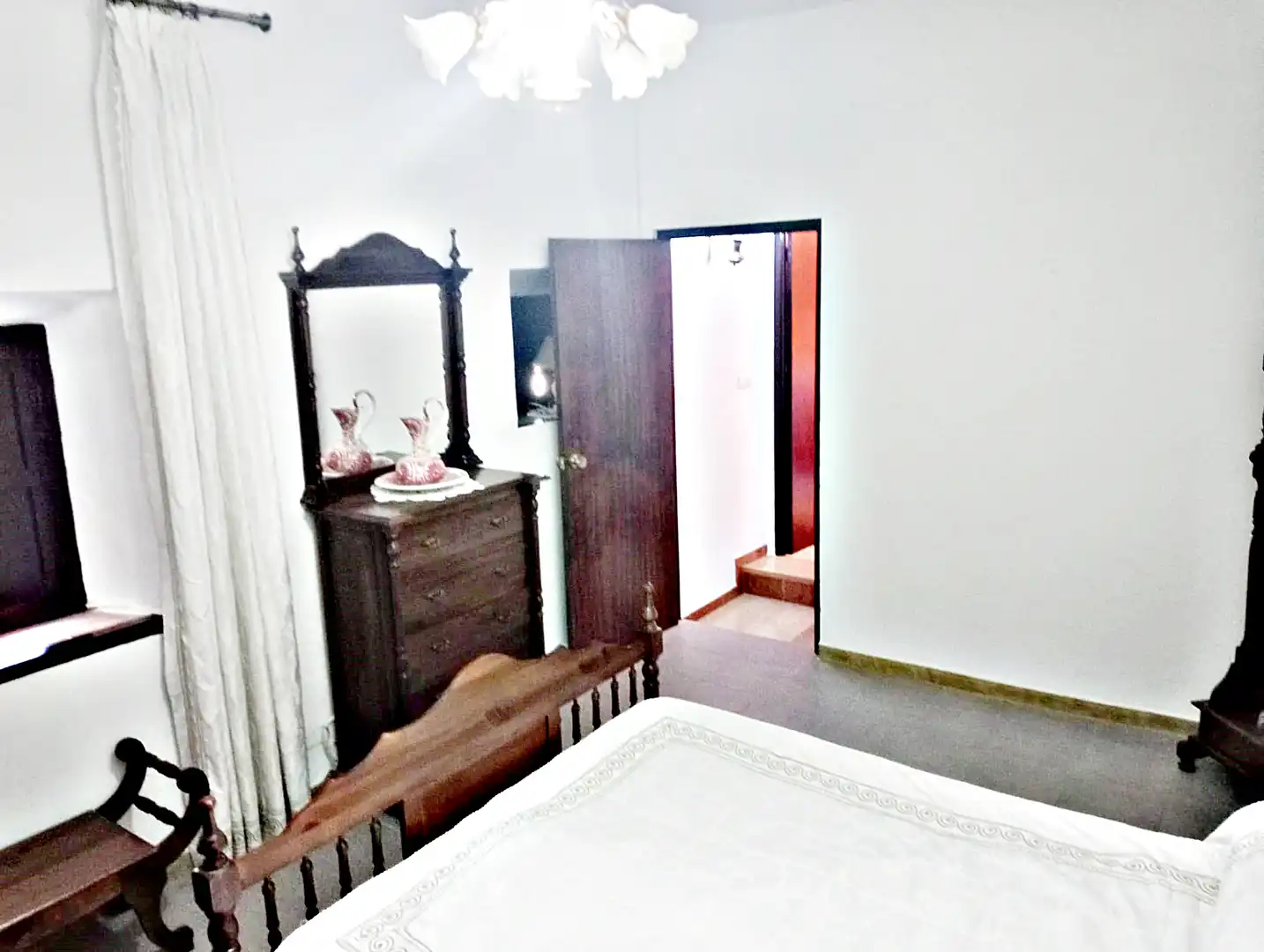 Schlafzimmer von Country house zum Verkauf in Carratraca mit Privatgarten, Terrasse und Möbliert