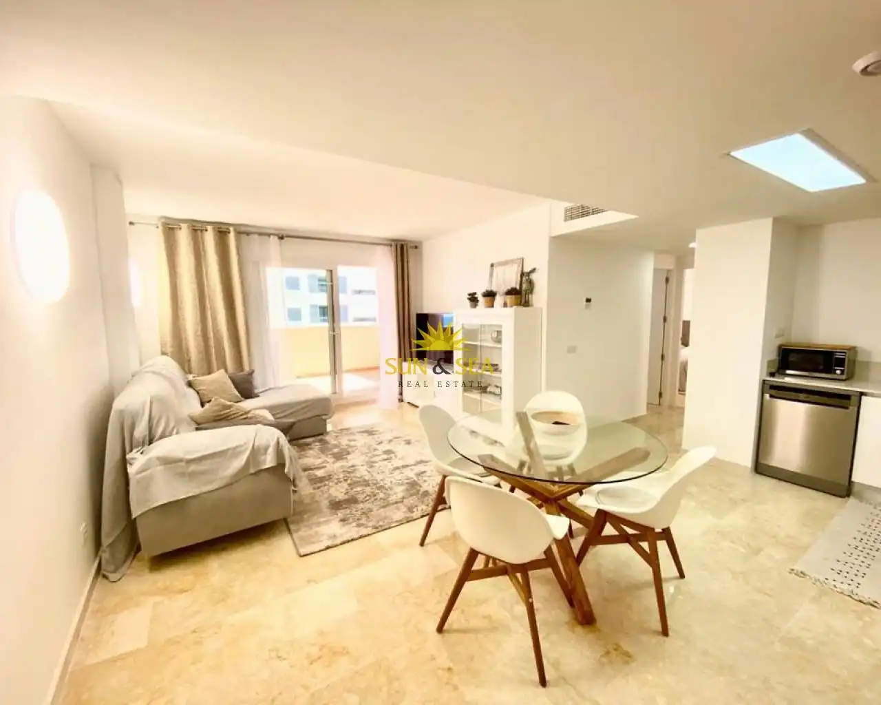 Living room of Apartments for rent in Torrevieja  with Air Conditioner, Heating and Terrace