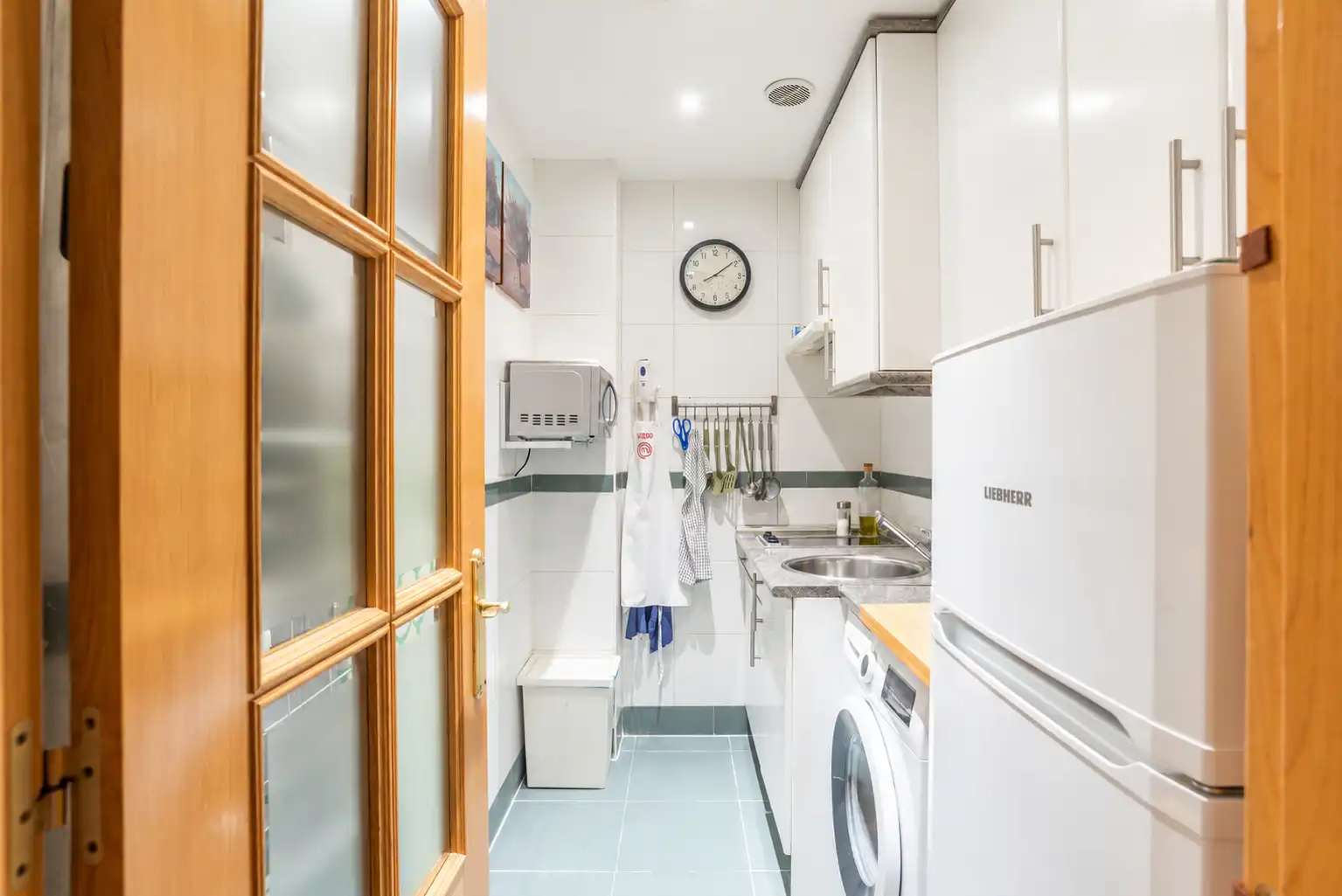 Cuina de Apartament en venda en Barrio de Salamanca