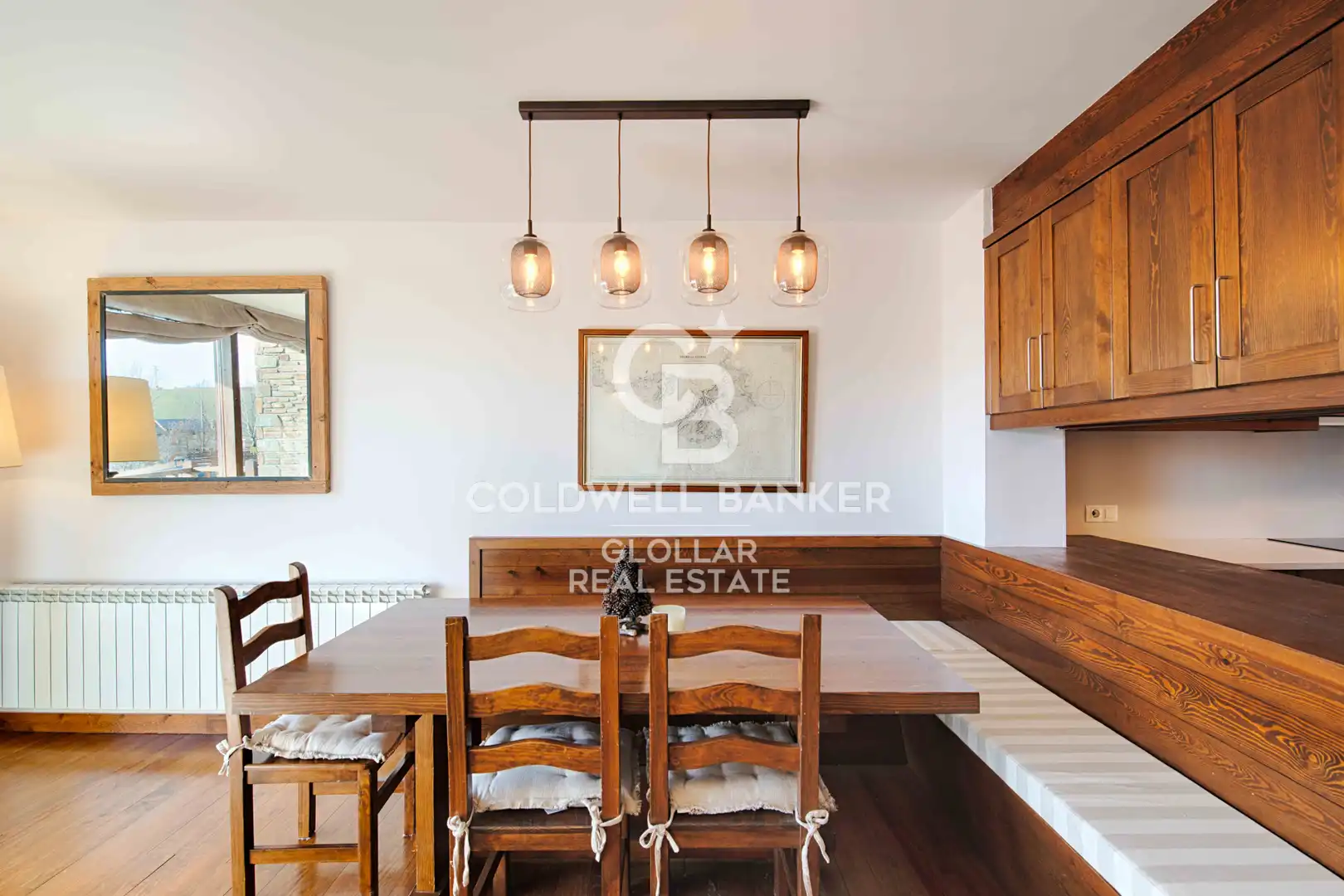 Dining room of Duplexes for sale in Guils de Cerdanya  with Heating, Parquet flooring and Terrace