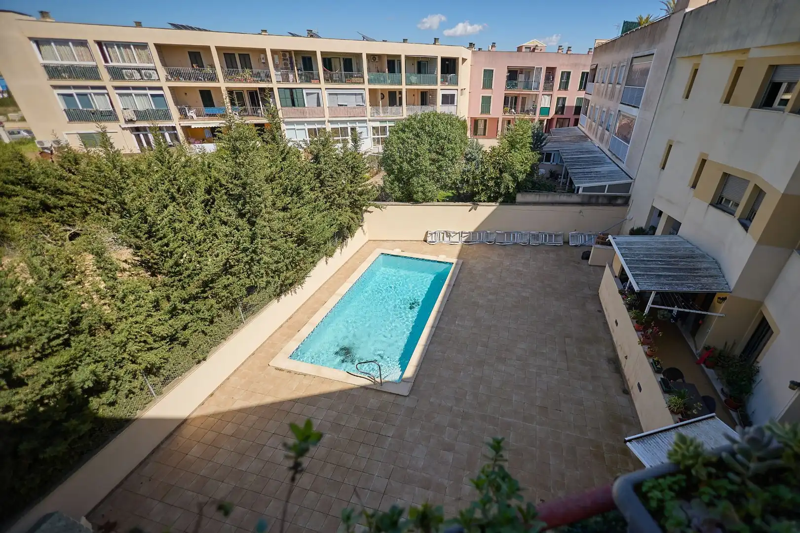 Swimming pool of Flat for sale in Porreres  with Air Conditioner, Terrace and Storage room