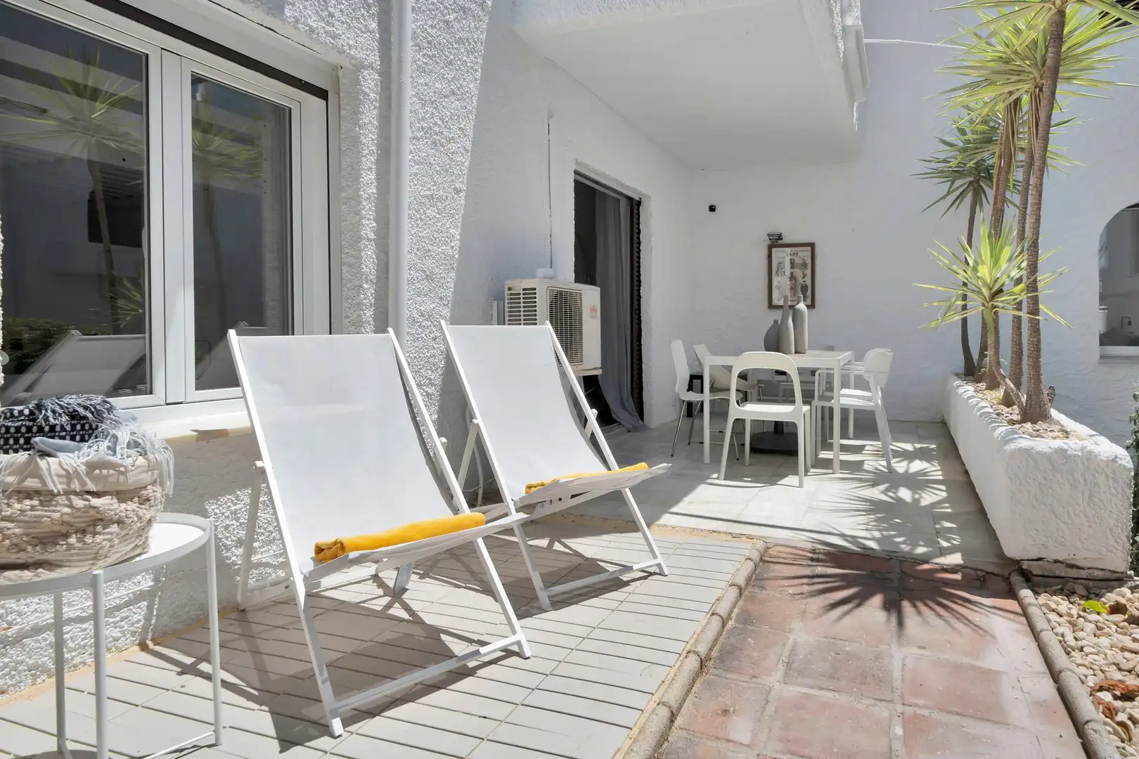 Terrassa de Dúplex de lloguer en Marbella amb Calefacció, Jardí privat i Moblat