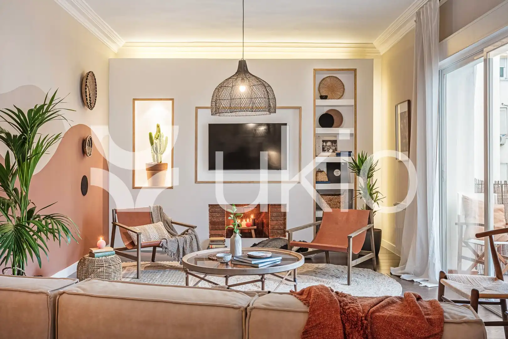 Apartamento con terraza en alquiler en Calle de Ríos Rosas