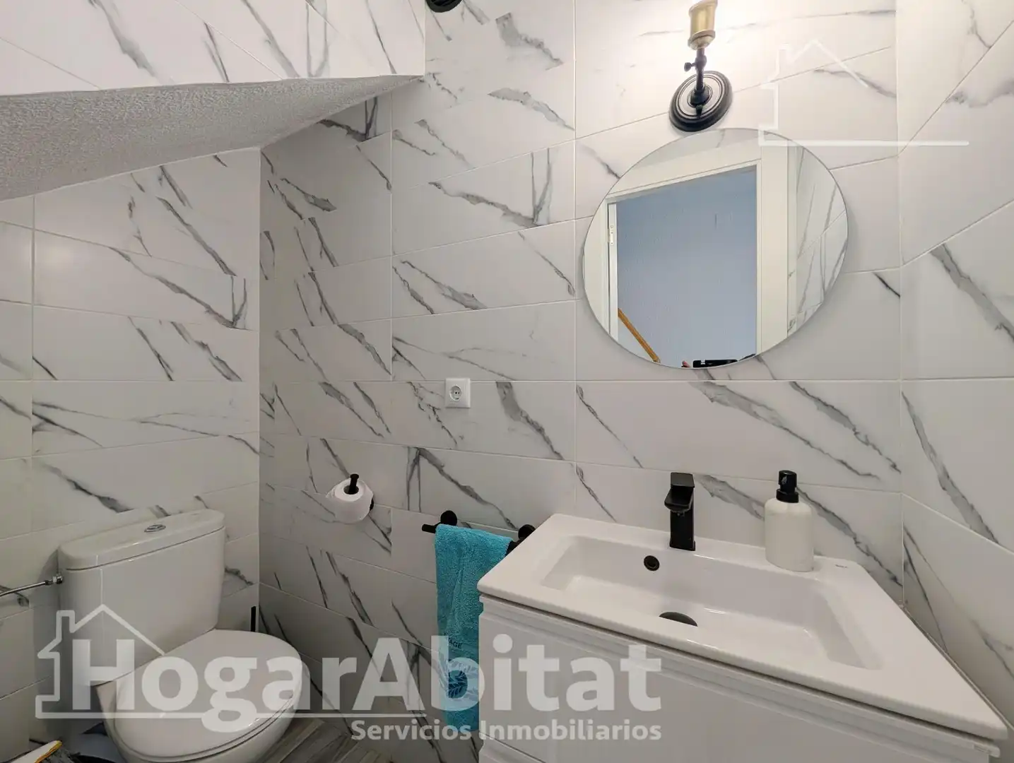 Bany de Casa o xalet en venda en Santa Pola amb Aire condicionat, Terrassa i Moblat
