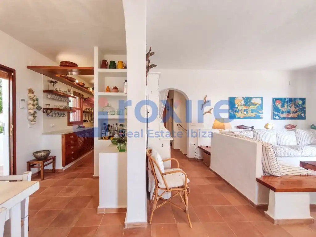 Kitchen of Houses for rent in Sant Josep de sa Talaia  with Air Conditioner, Private garden and Terrace