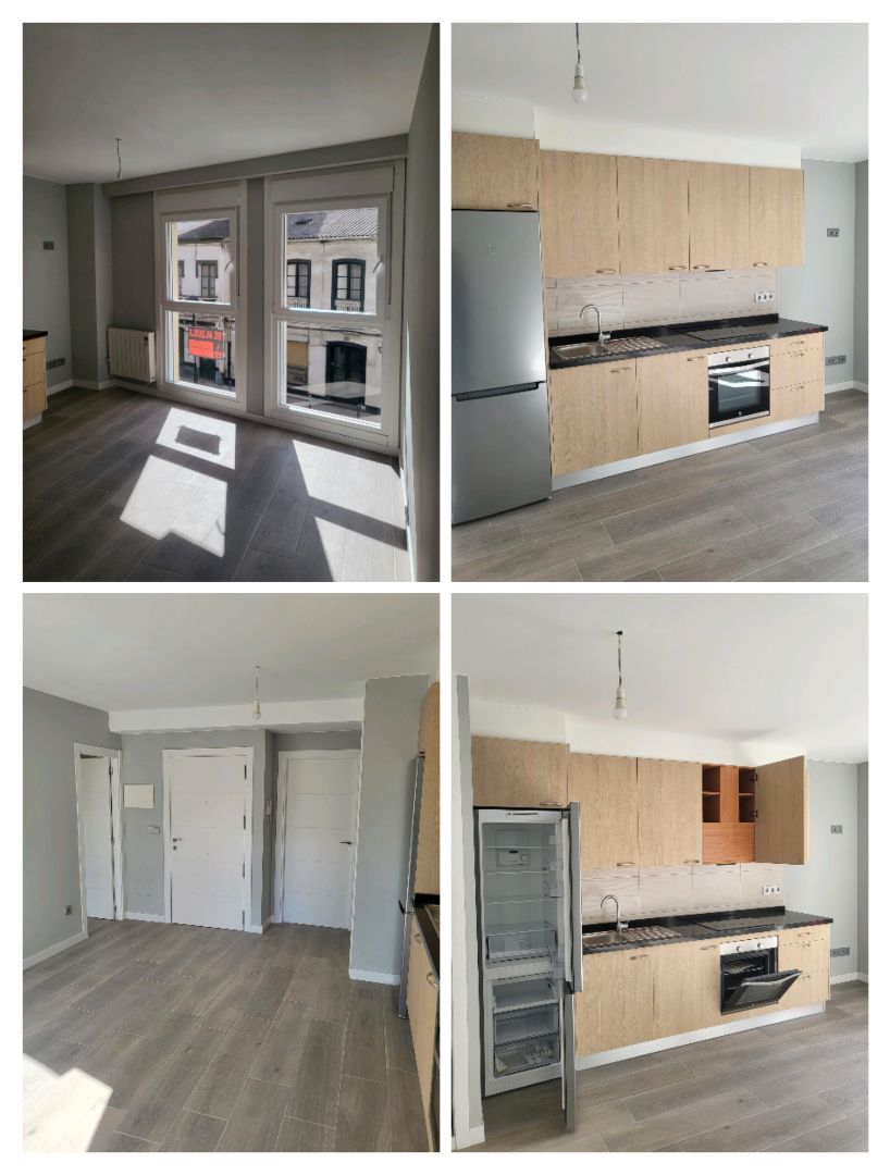 Cuina de Apartament de lloguer en Sada (A Coruña) amb Forn i Rentadora