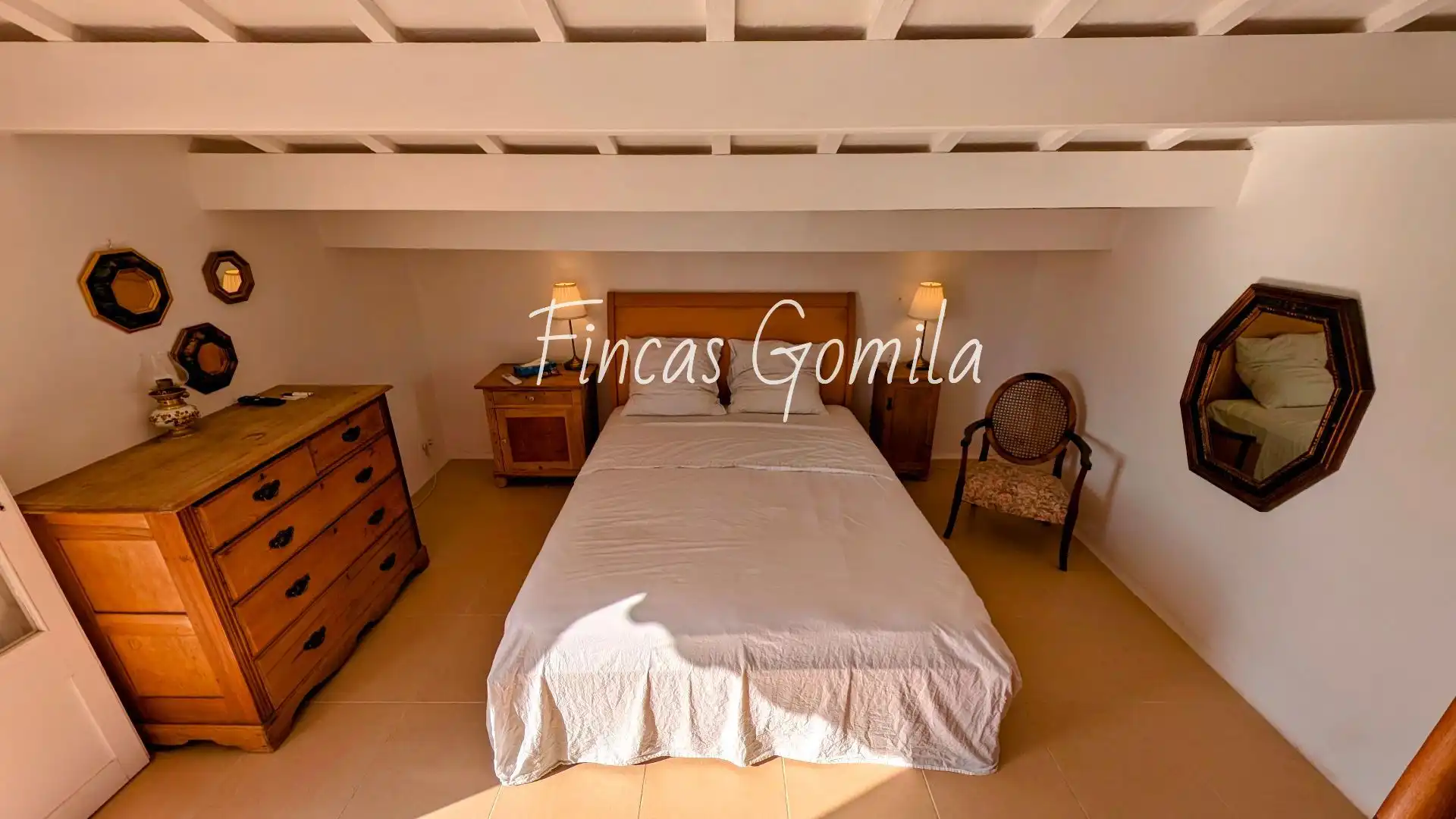 Habitación de Finca rústica en venta en Sant Lluís con Jardín privado