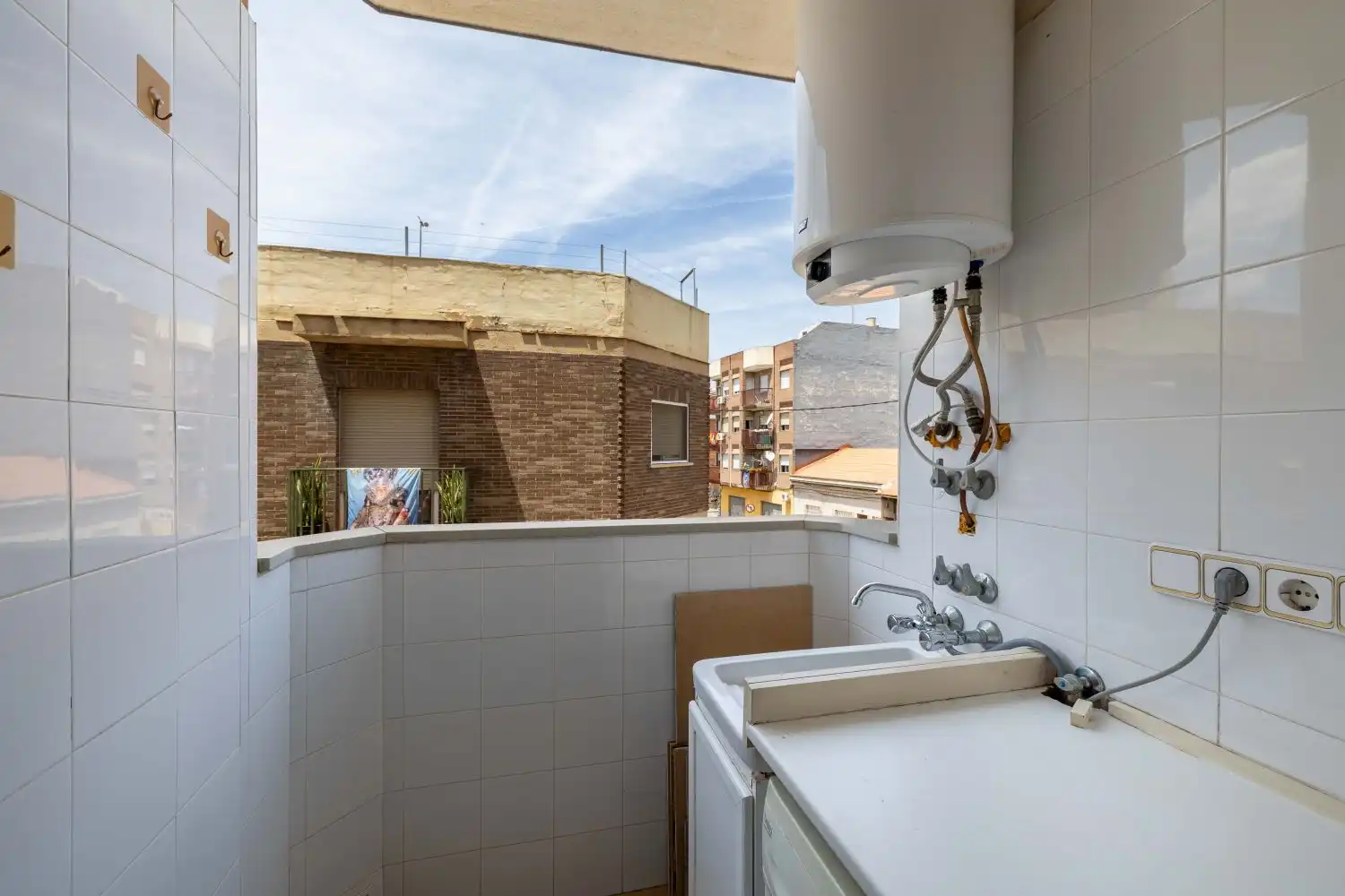 Terrasse von Wohnung zur Miete in Murcia mit Klimaanlage und Heizung