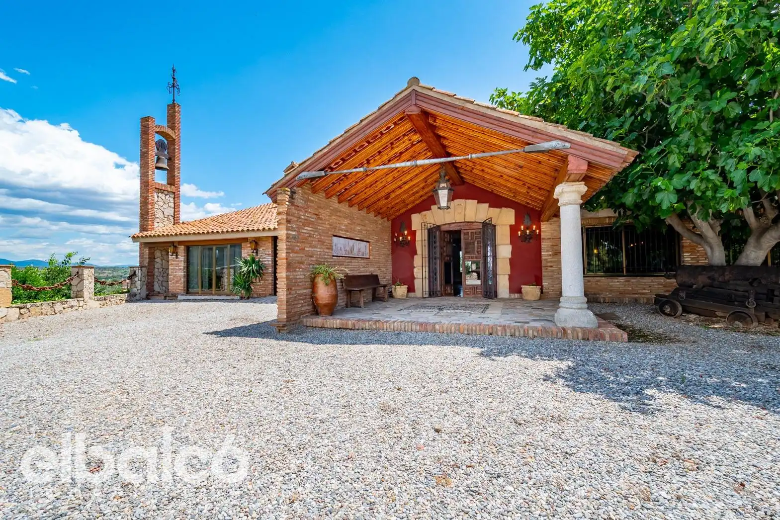 Vista exterior de Casa o chalet en venta en El Milà con Aire acondicionado, Jardín privado y Terraza