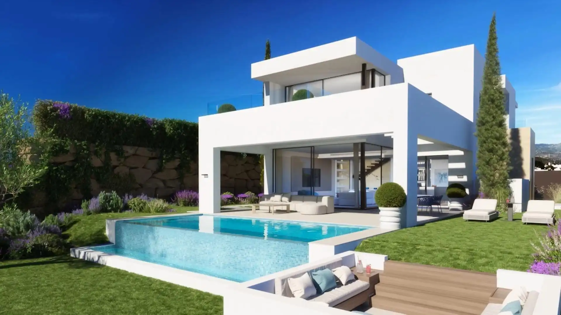 Jardí de Casa o xalet en venda en Estepona amb Aire condicionat, Calefacció i Jardí privat
