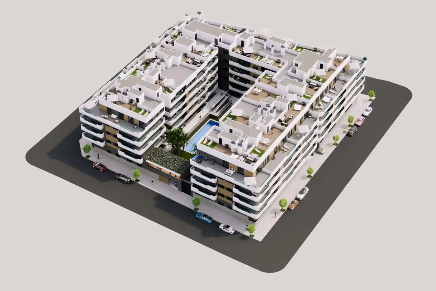 Ático con piscina en venta en Santa Pola ciudad, imagen 9