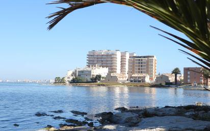 Exterior view of Flat for sale in La Manga del Mar Menor  with Heating, Terrace and Furnished