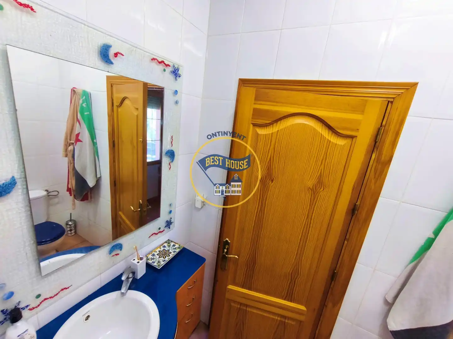 Bany de Casa o xalet en venda en Ontinyent amb Jardí privat i Piscina