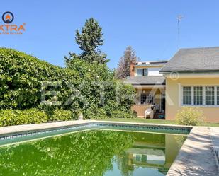 Garden of House or chalet for sale in  Madrid Capital  with Air Conditioner, Heating and Private garden