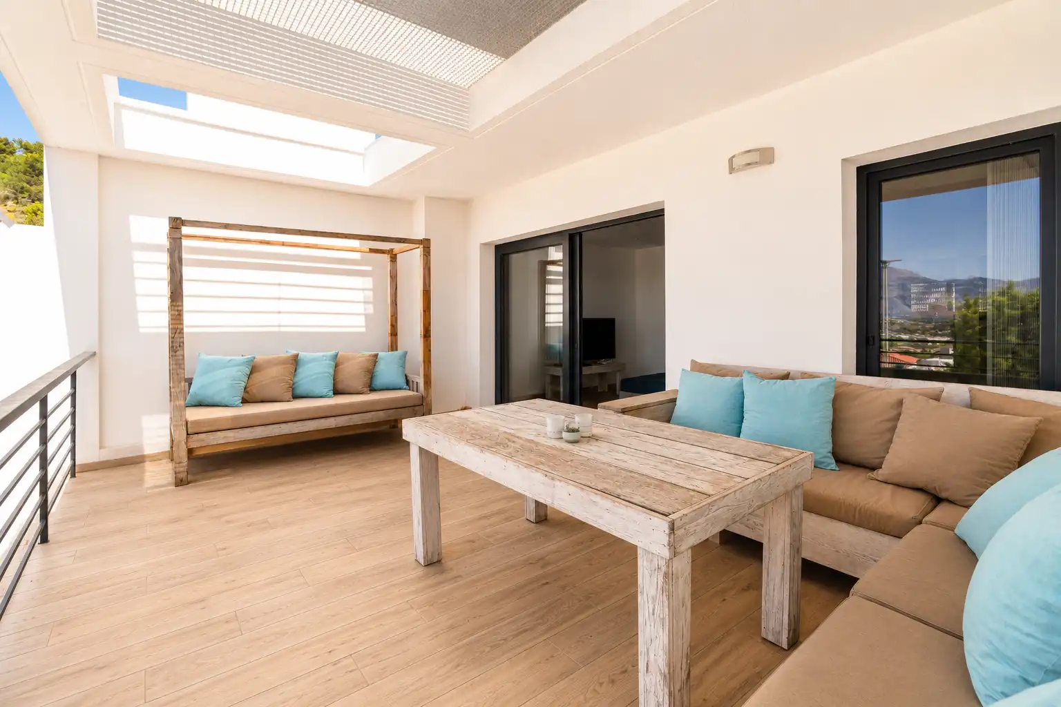 Terraza de Casa o chalet en venta en L'Alfàs del Pi con Terraza y Piscina comunitaria
