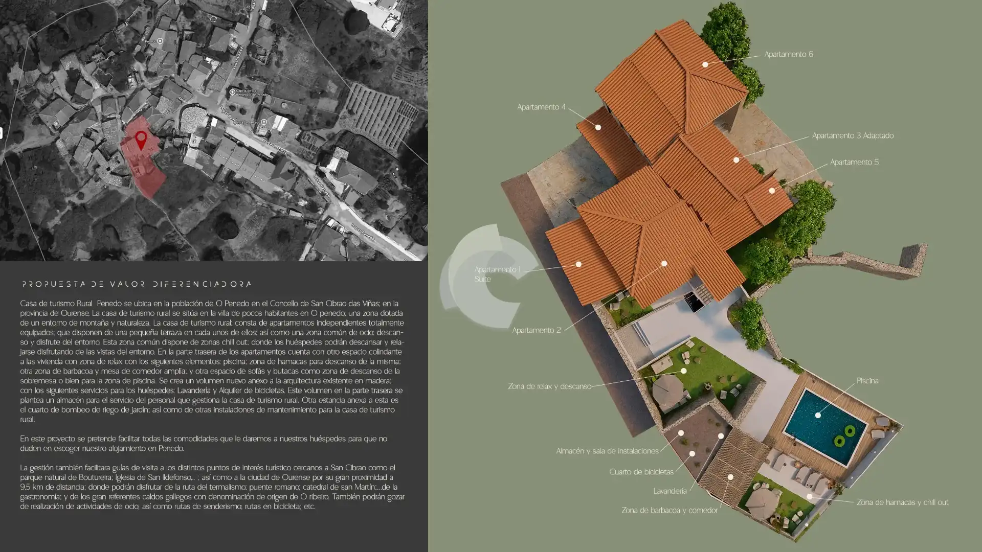 Jardí de Casa adosada en venda en San Cibrao das Viñas amb Jardí privat