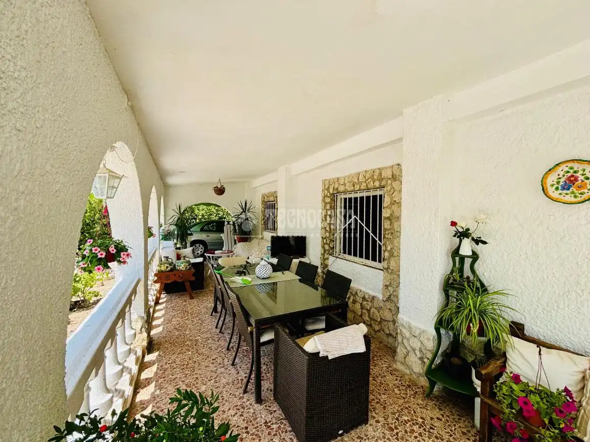 Terraza de Casa o chalet en venta en Boecillo con Jardín privado