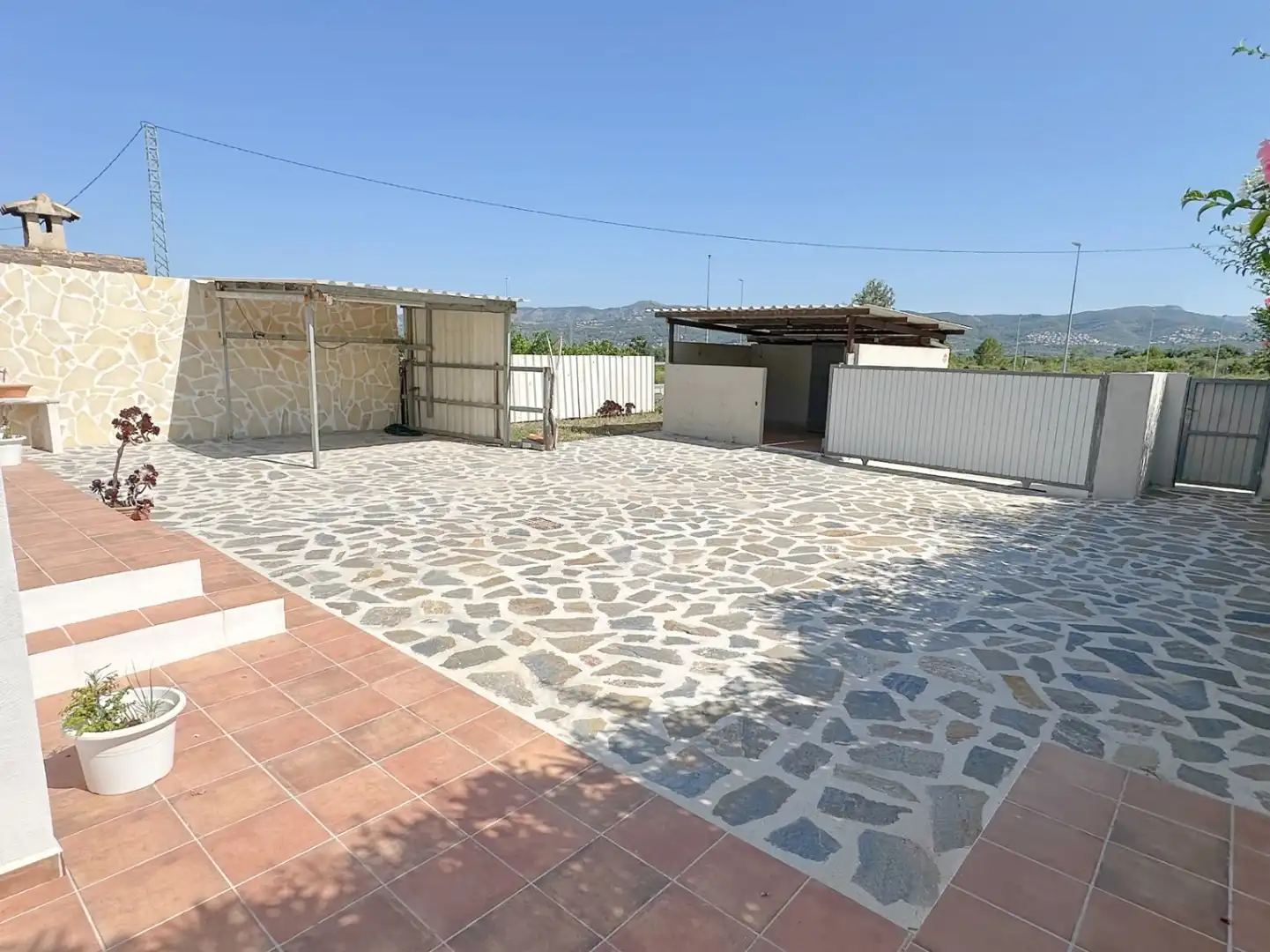Terrassa de Finca rústica en venda en El Ràfol d'Almúnia amb Aire condicionat, Calefacció i Terrassa