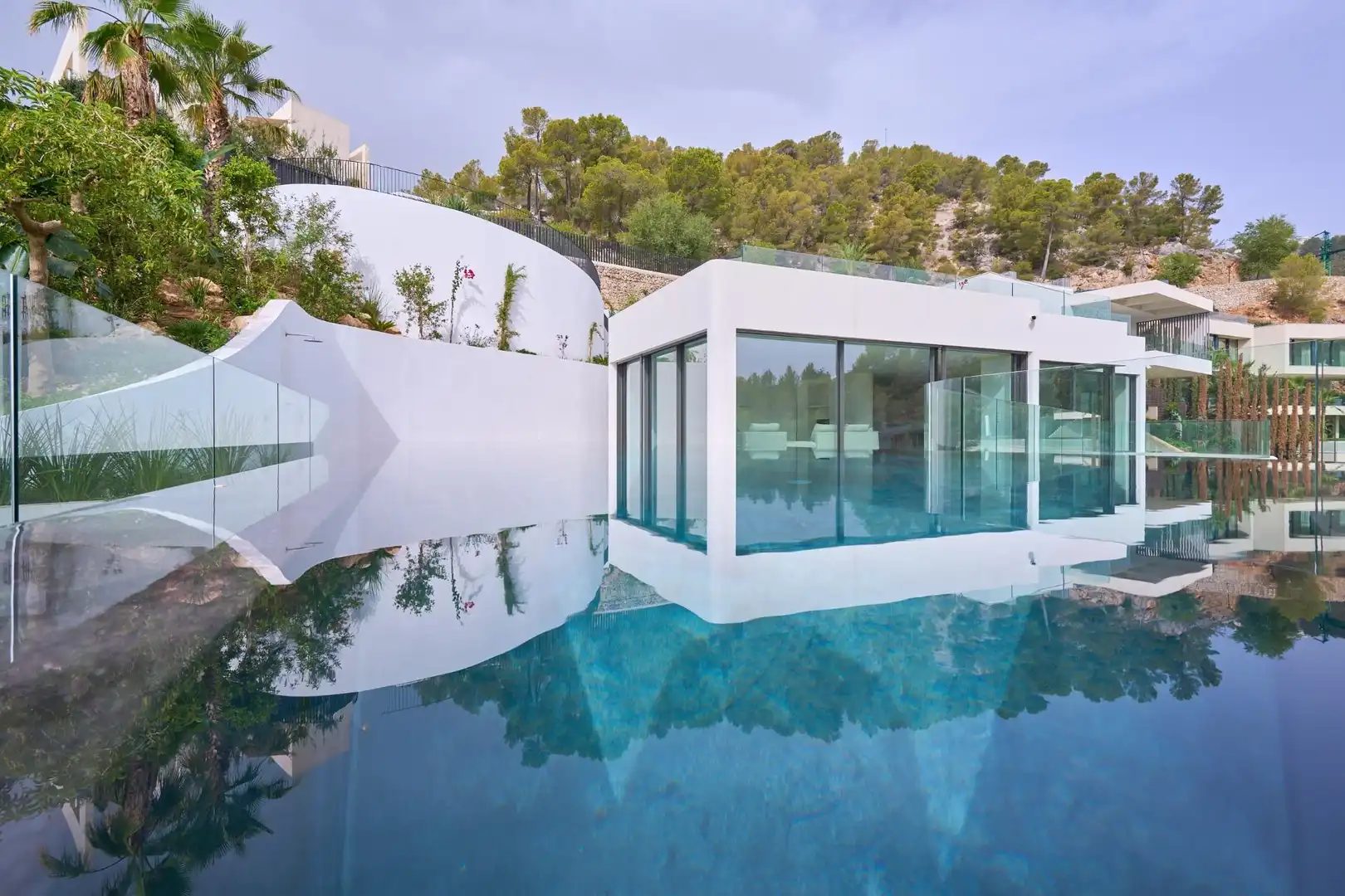 Piscina de Casa o xalet en venda en  Palma de Mallorca amb Aire condicionat, Jardí privat i Terrassa