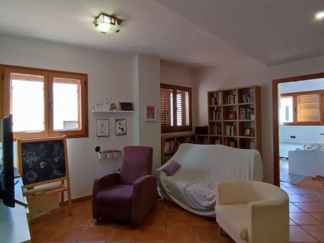 Wohnzimmer von Wohnung zum Verkauf in Tavernes de la Valldigna mit Klimaanlage und Balkon