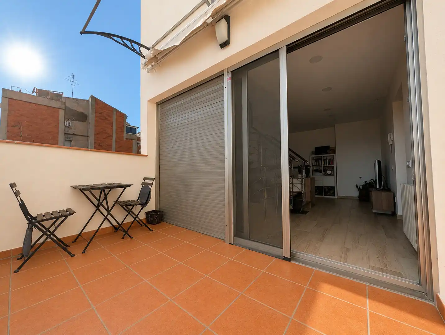 Terraza de Casa adosada en venta en Badalona con Parquet, Terraza y Trastero