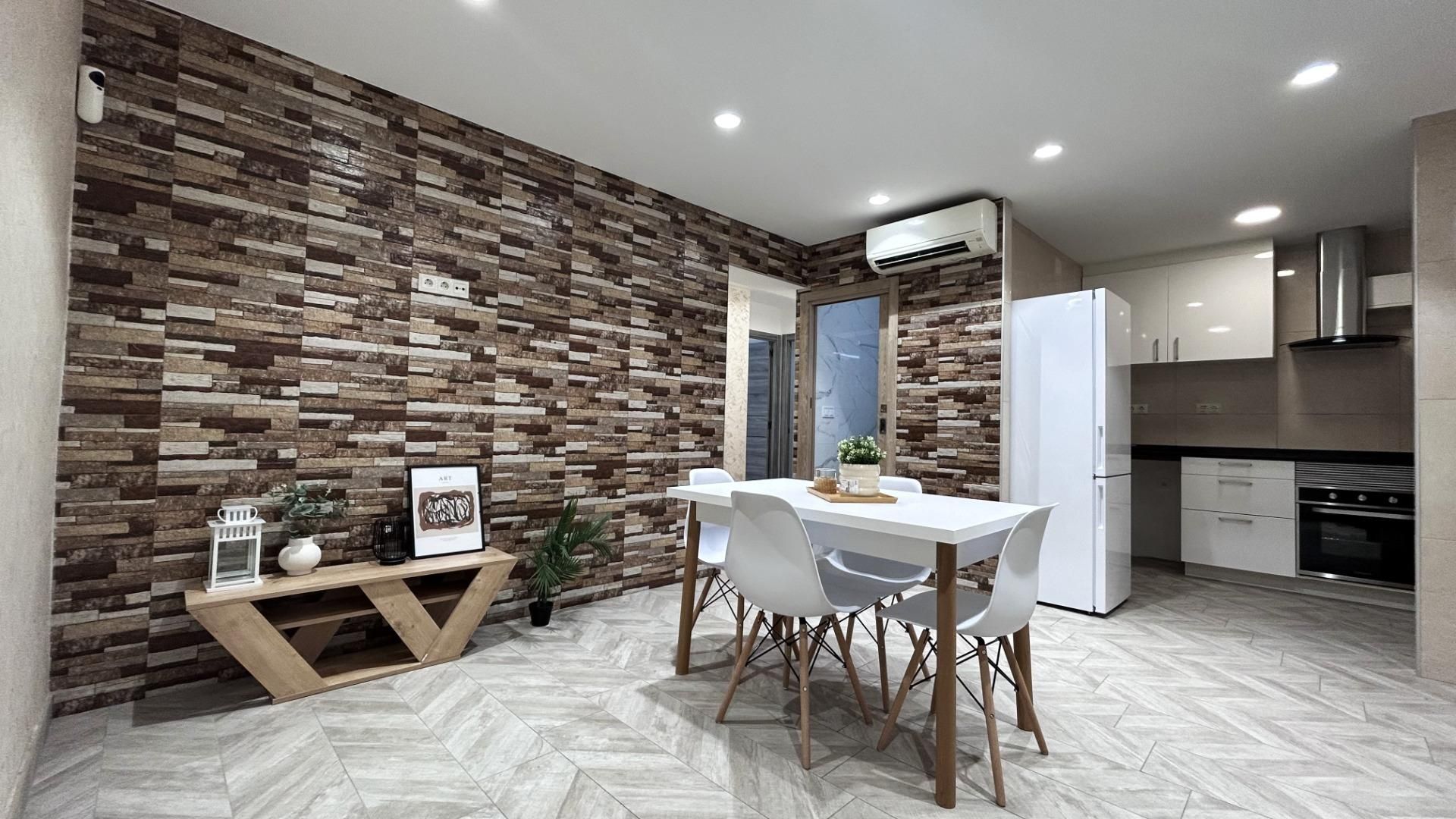 Sala d'estar de Apartament de lloguer en Castellón de la Plana / Castelló de la Plana amb Aire condicionat