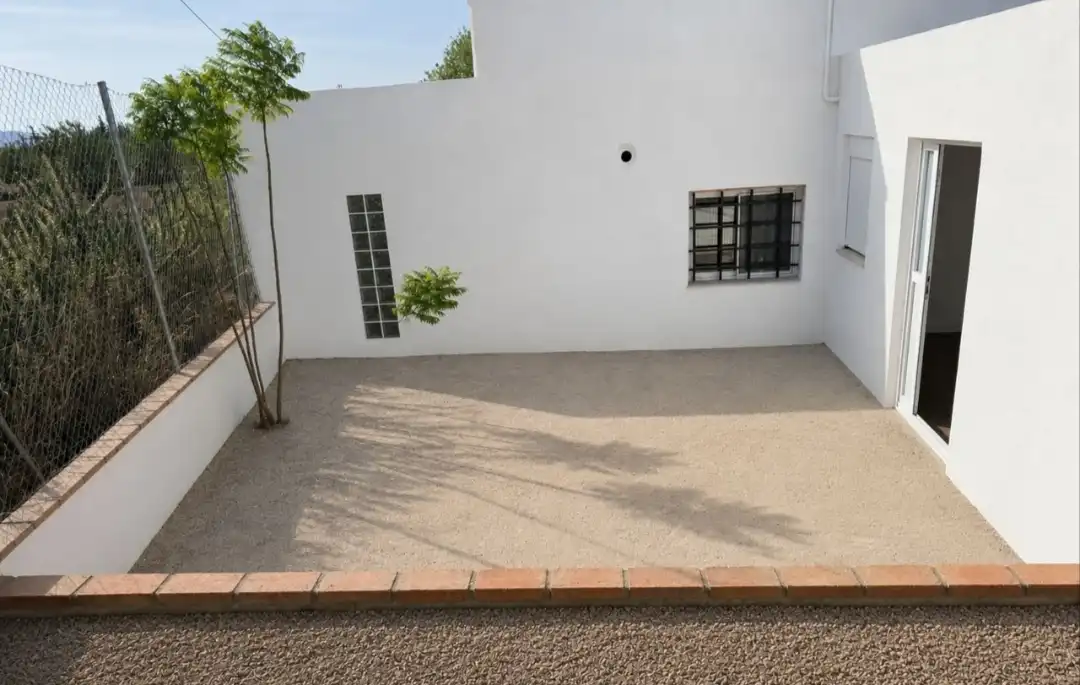Terrasse von Country house zum Verkauf in Cartagena mit Privatgarten, Abstellraum und Schwimmbad