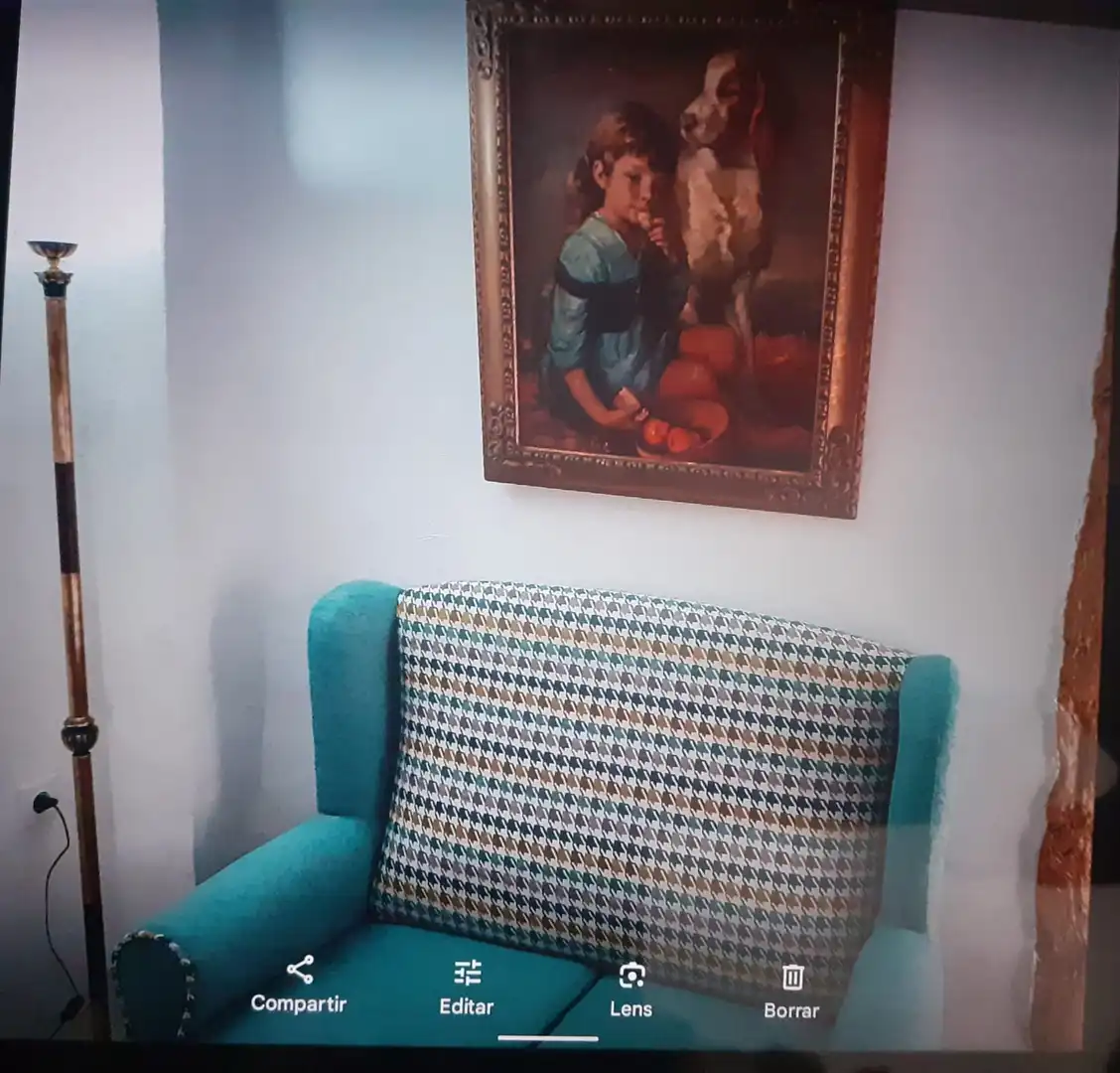 Sala de estar de Casa adosada de alquiler en Lanjarón con Amueblado