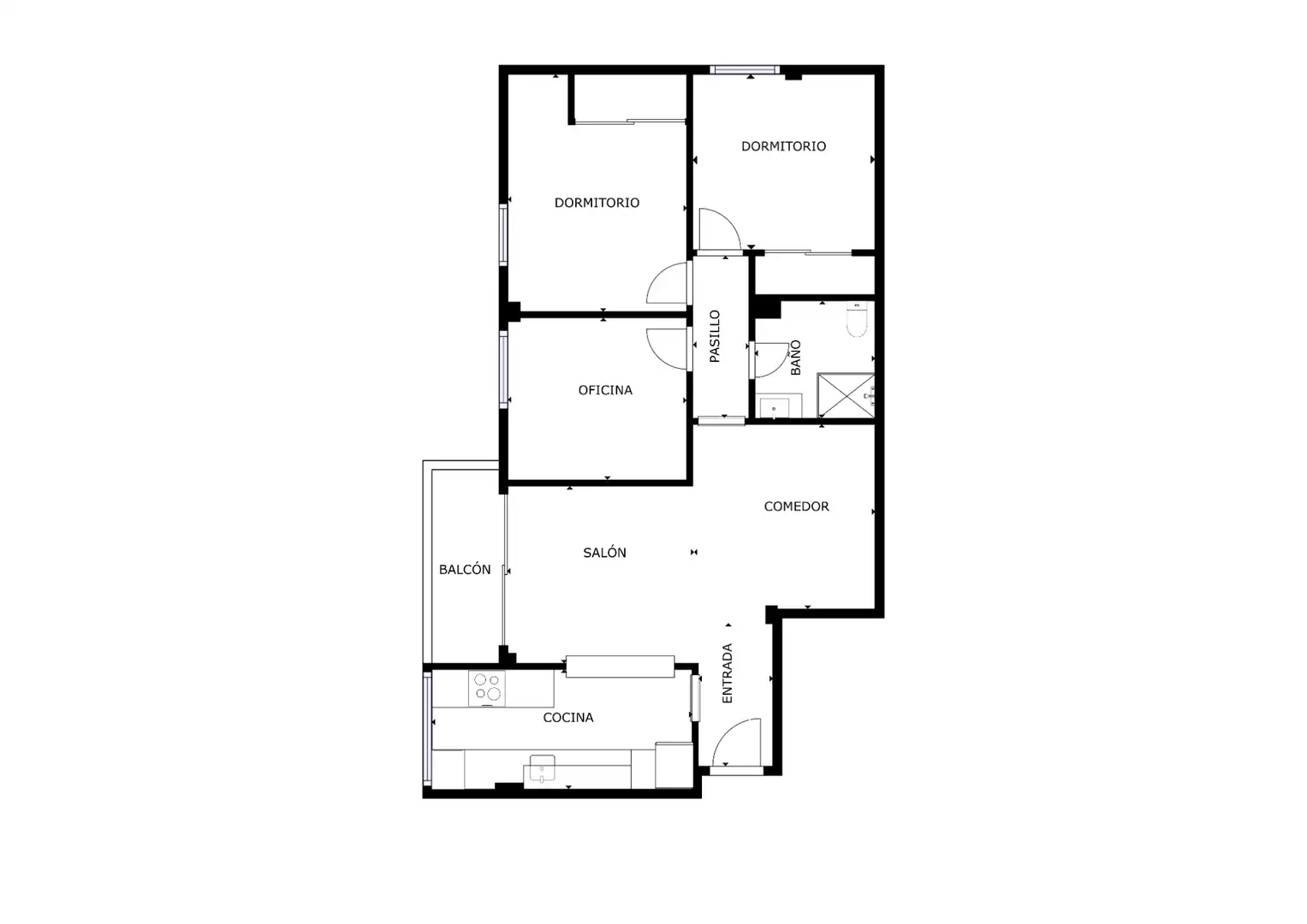 Flat for sale in Málaga  with Air Conditioner, Heating and Terrace