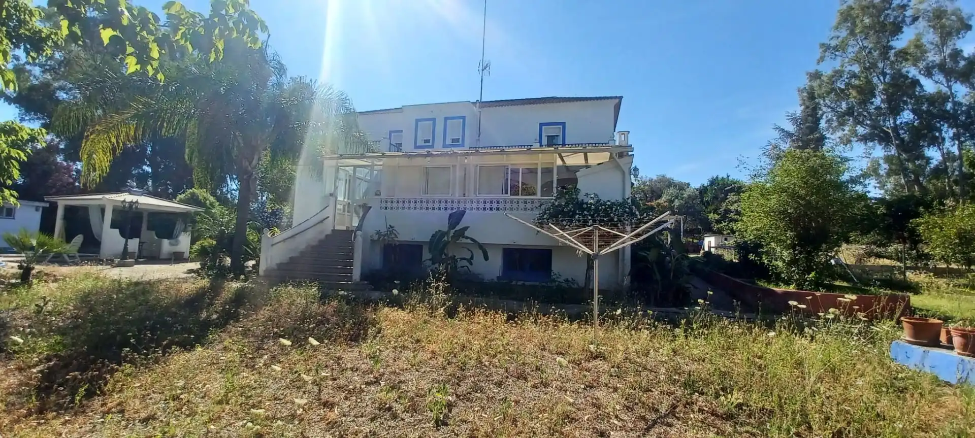 Vista exterior de Casa o chalet en venta en Castilblanco de los Arroyos con Aire acondicionado, Jardín privado y Terraza