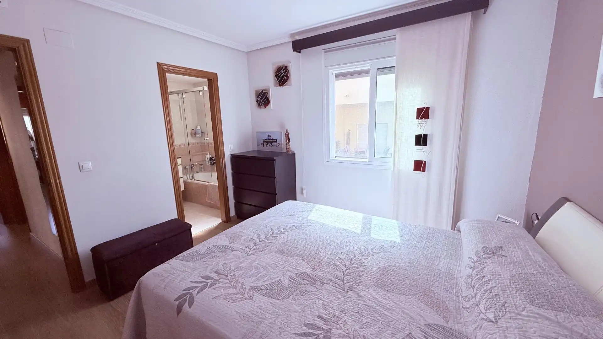Bedroom of Flat for sale in La Nucia  with Air Conditioner, Heating and Terrace