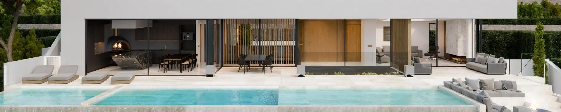 Piscina de Casa o chalet en venta en Calvià con Aire acondicionado, Calefacción y Jardín privado