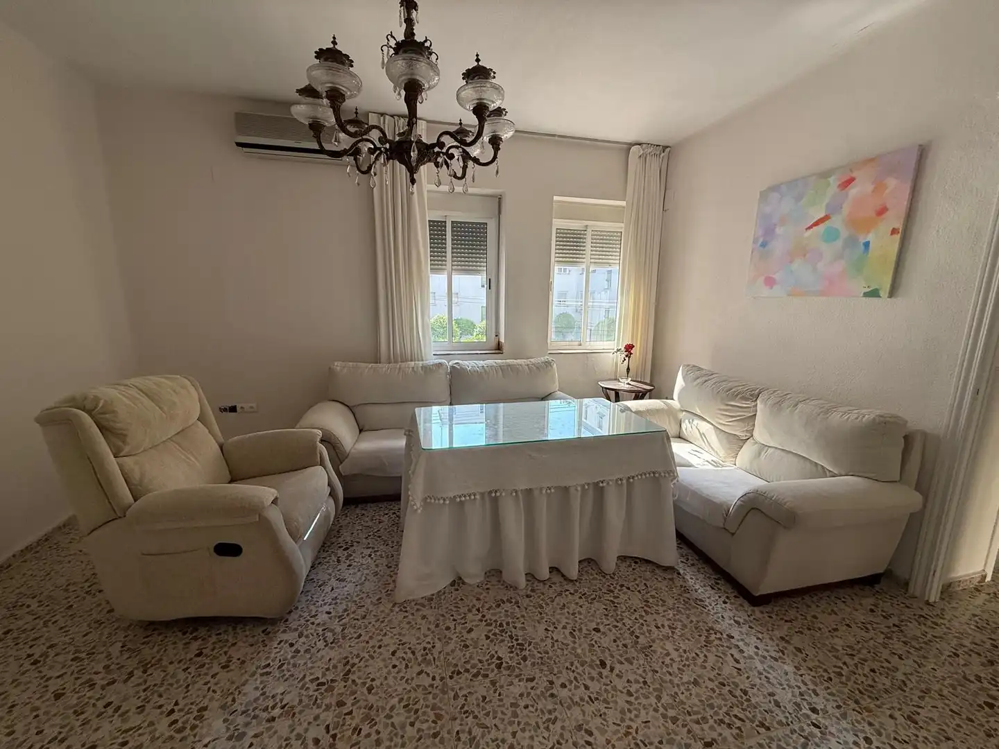 Wohnzimmer von Wohnung zum Verkauf in Córdoba mit Klimaanlage, Terrasse und Abstellraum