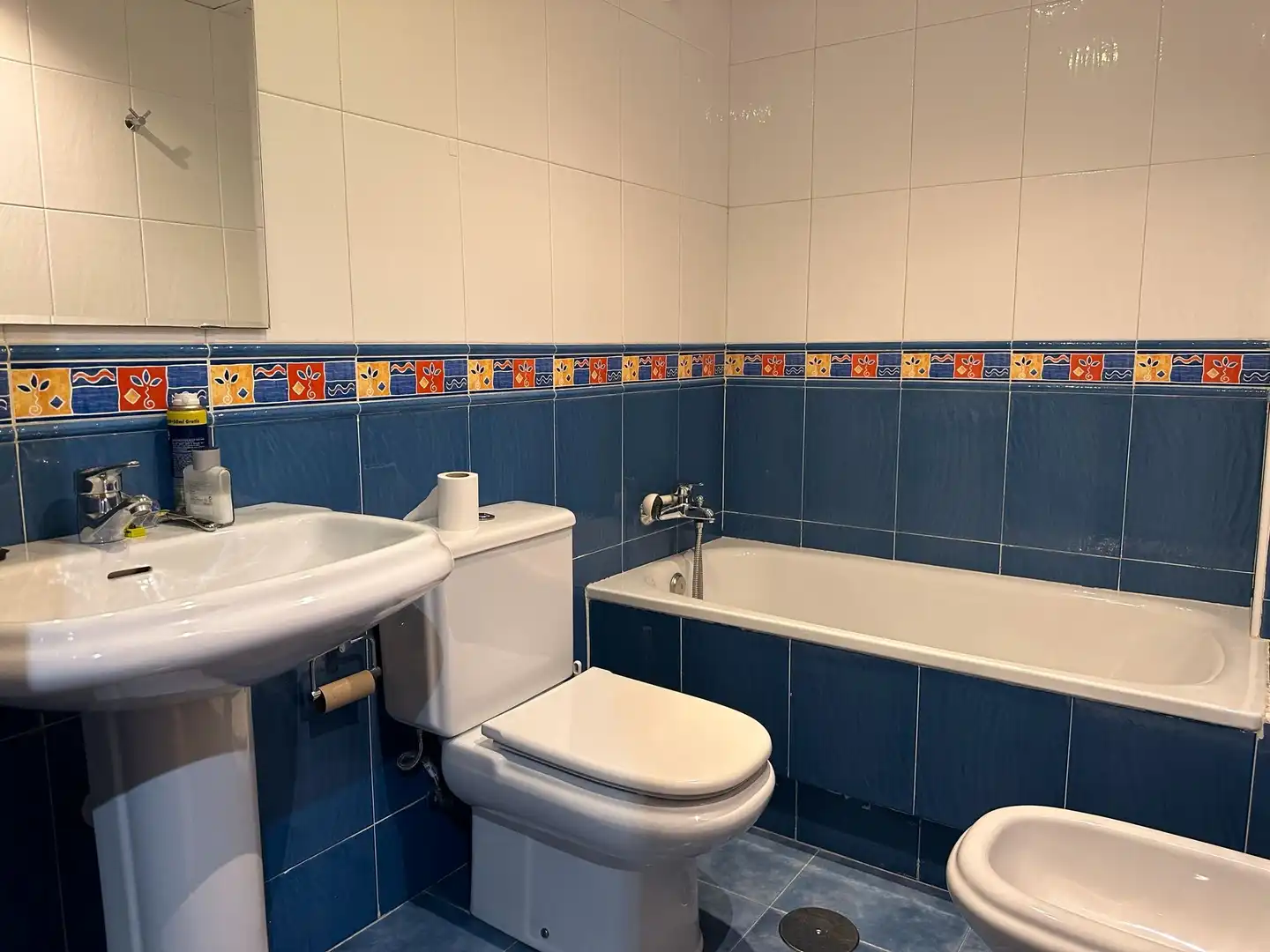 Bany de Casa o xalet de lloguer en Cartagena amb Aire condicionat, Terrassa i Balcó