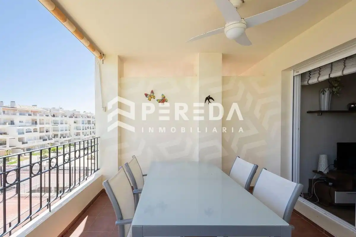 Exterior view of Apartments for sale in Roquetas de Mar  with Terrace, Furnished and Community pool
